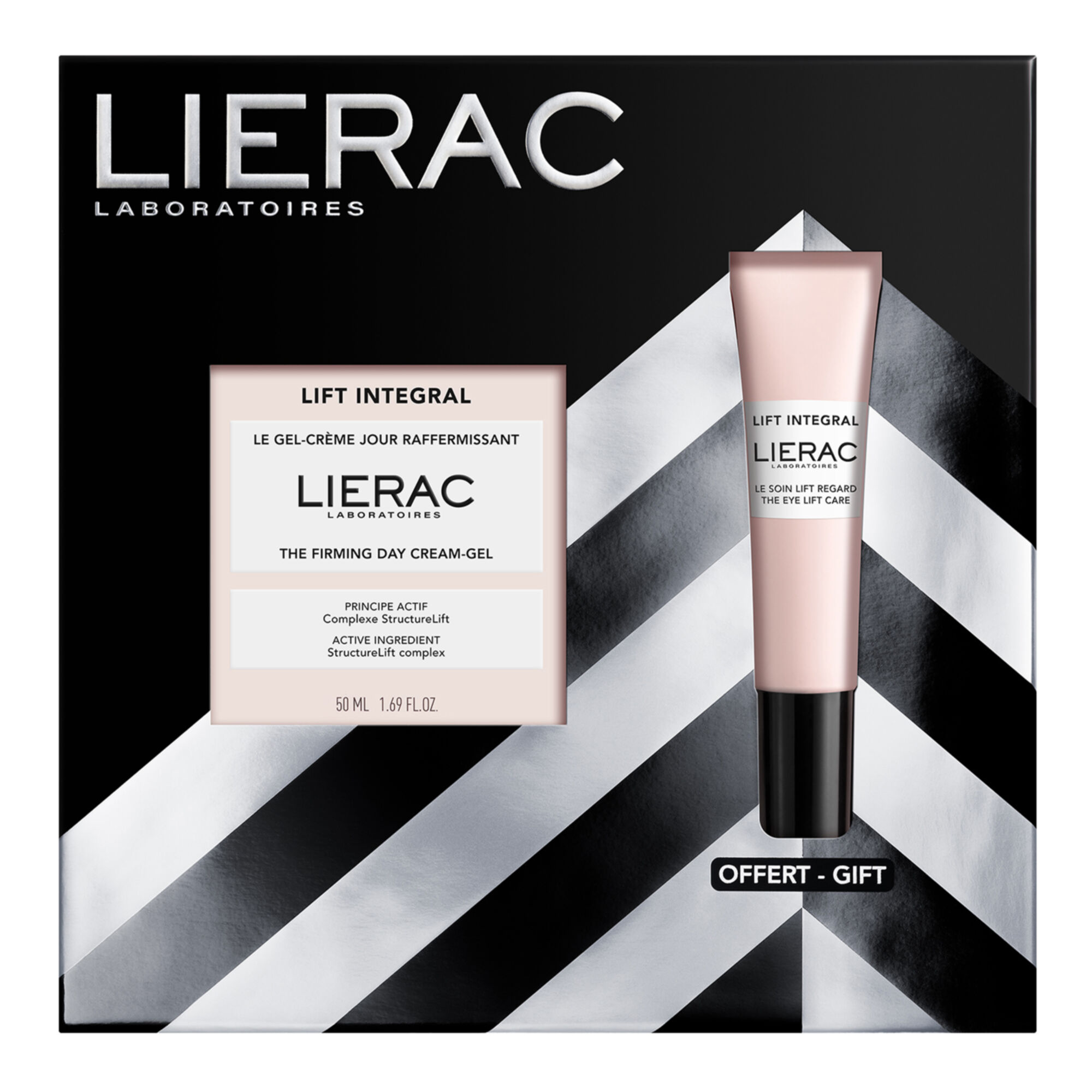 Lierac Lift Integral Coffret Gel Crème Jour Raffermissant + Soin Lift Regard - vue 3