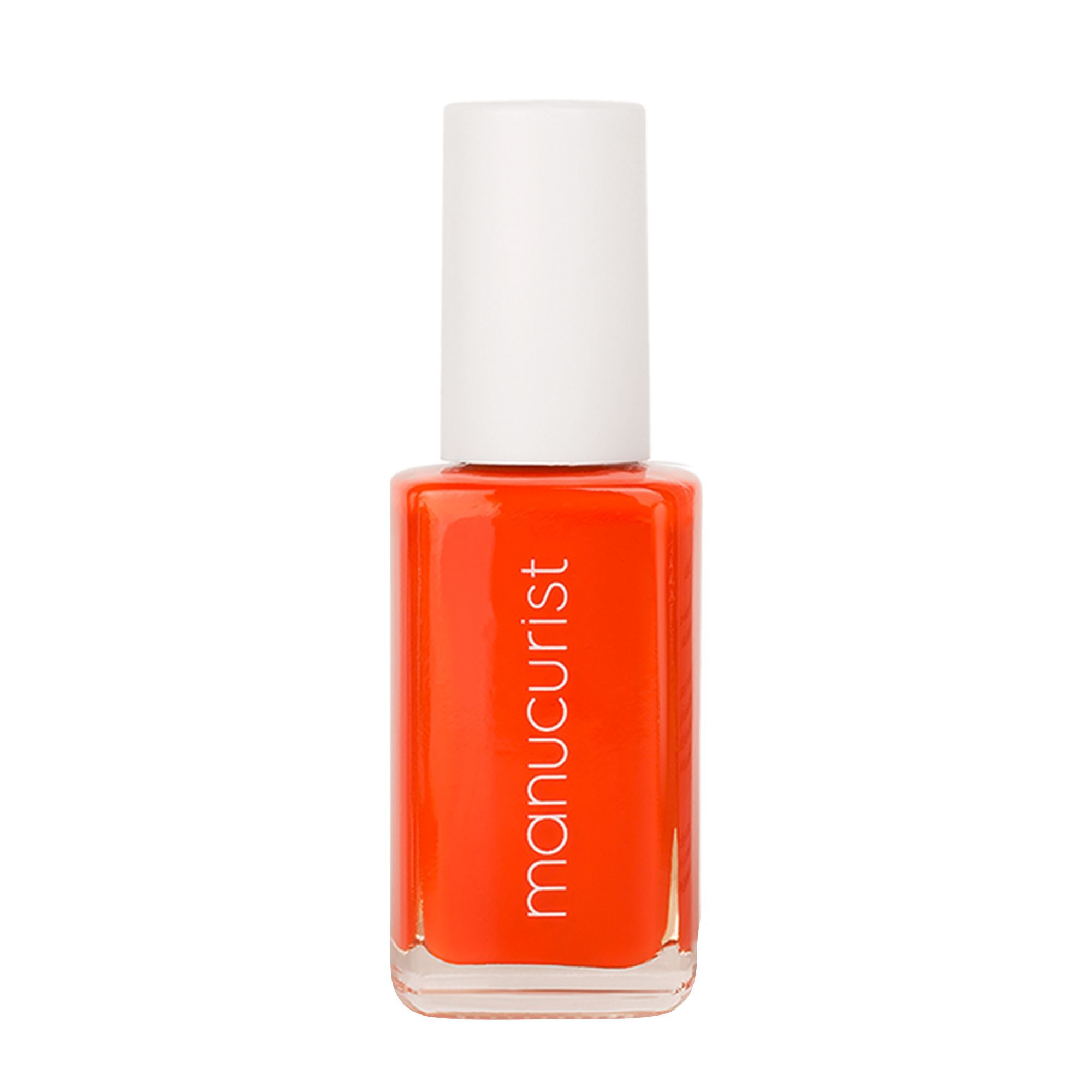 Manucurist - Vernis Uv Naturel Roses Et Oranges Orange N°1 - Orange Sanguin