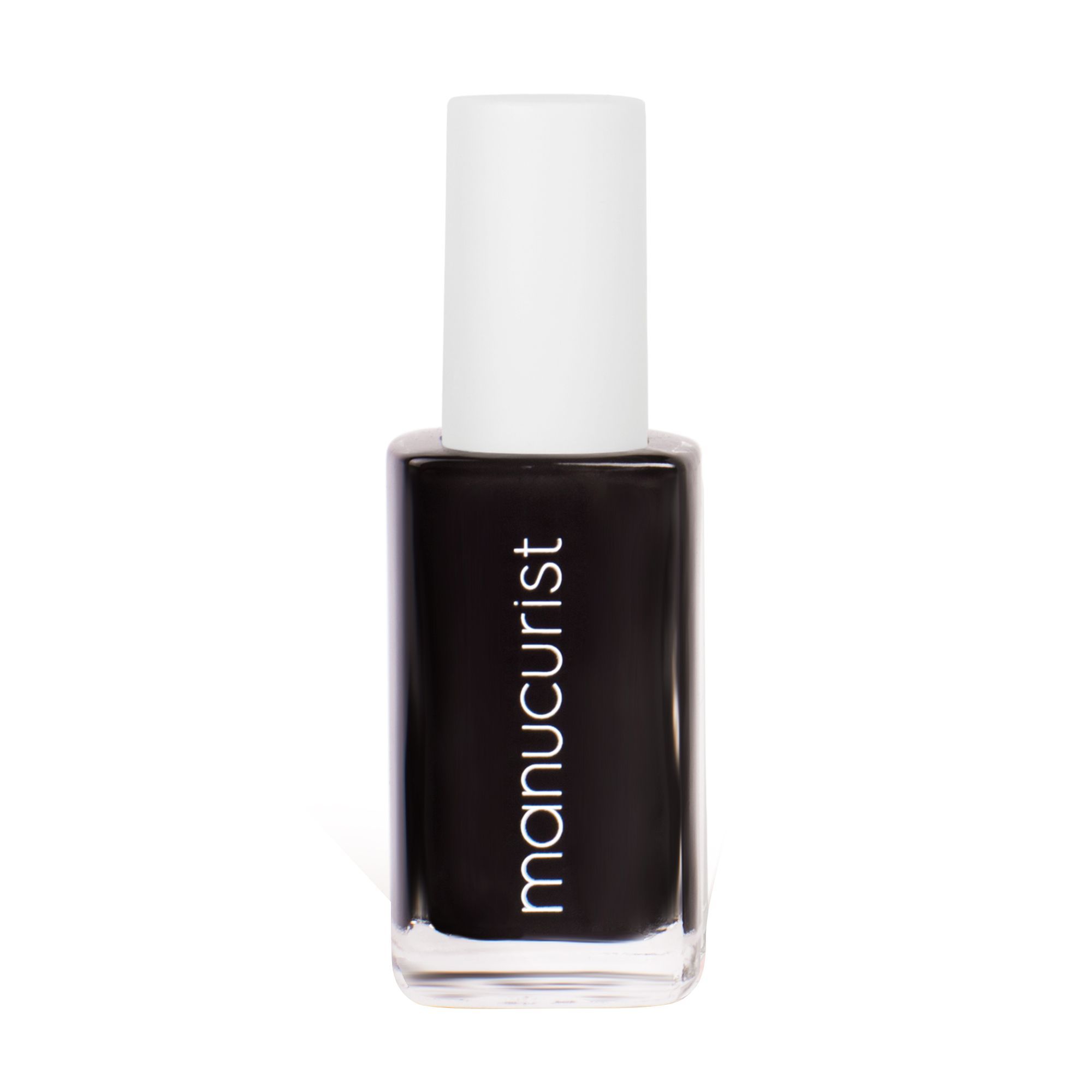 Manucurist - Vernis Uv Naturel Gris Et Noirs Noir N°1 - Noir Carbone