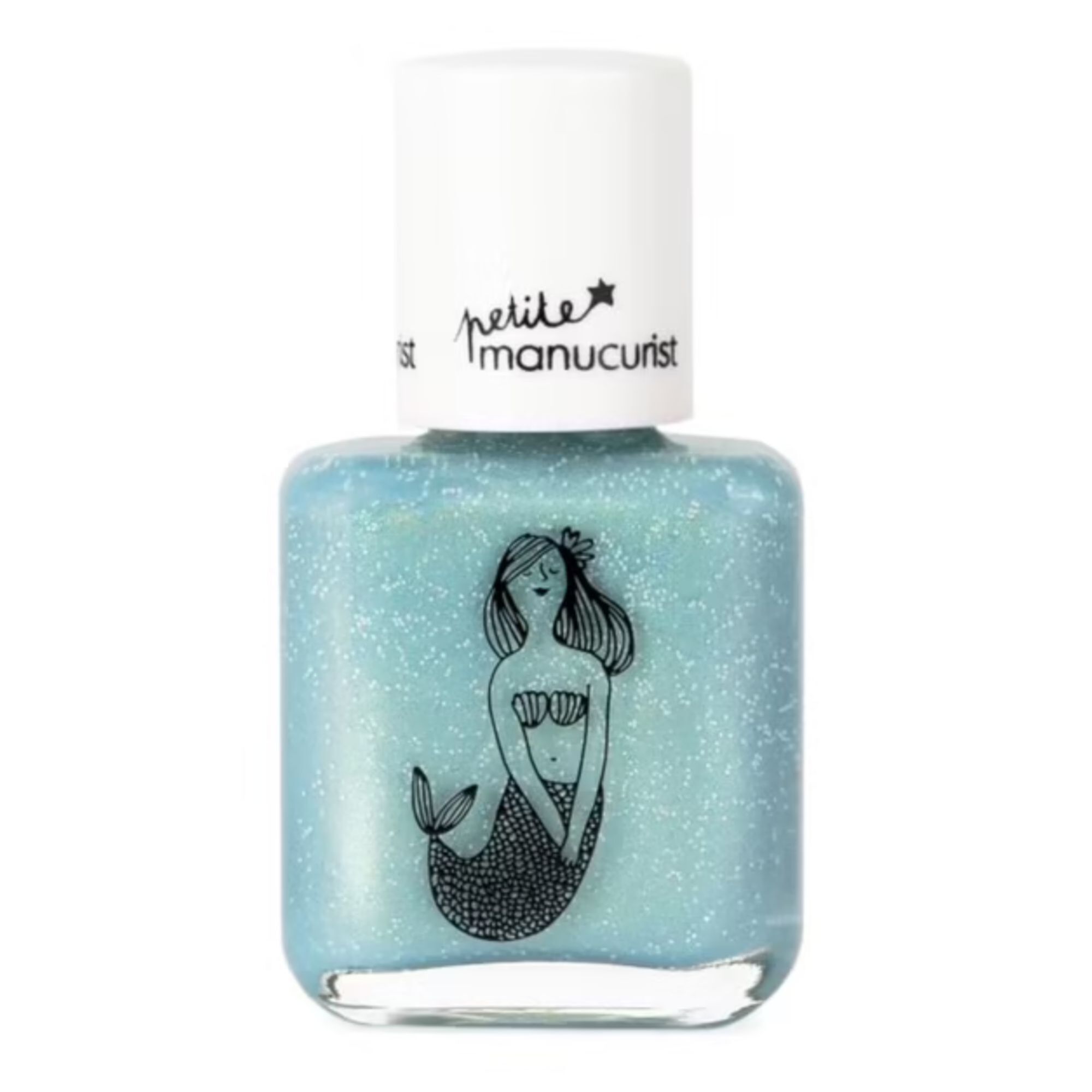 Manucurist - Vernis Enfant Bonnie La Sirène Bleu Pailleté