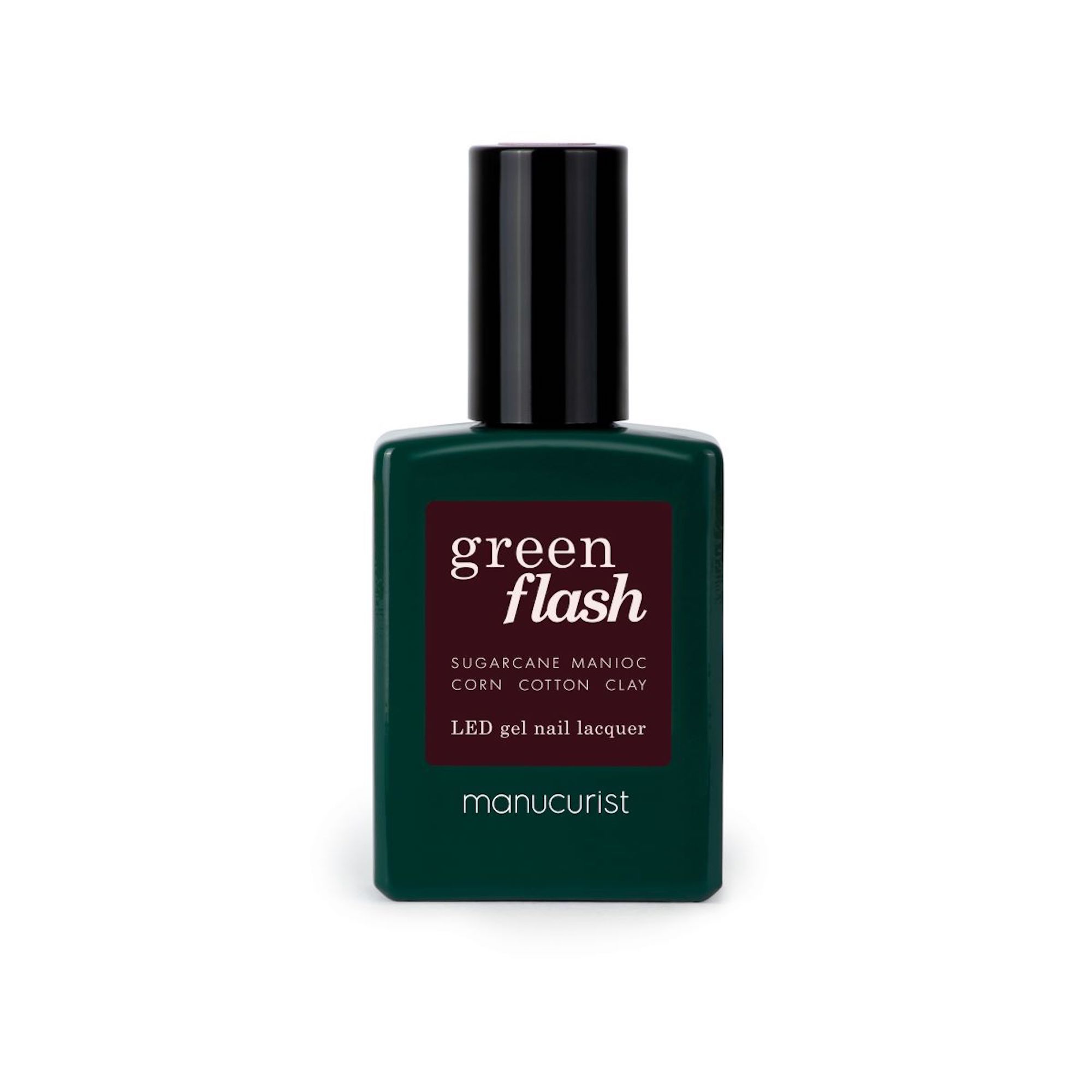 Manucurist - Vernis Green Flash Semi-permanent Hollyhock - 15ml