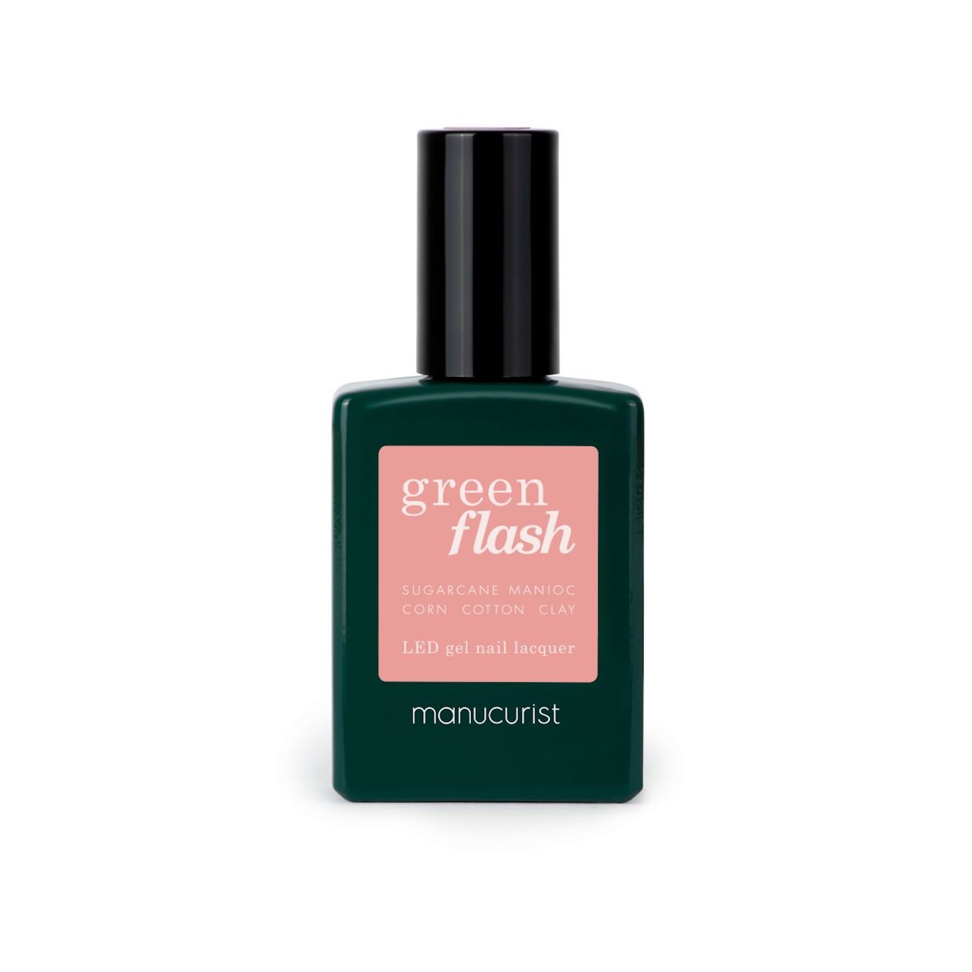 Manucurist - Vernis Green Flash Semi-permanent Old Rose - 15ml