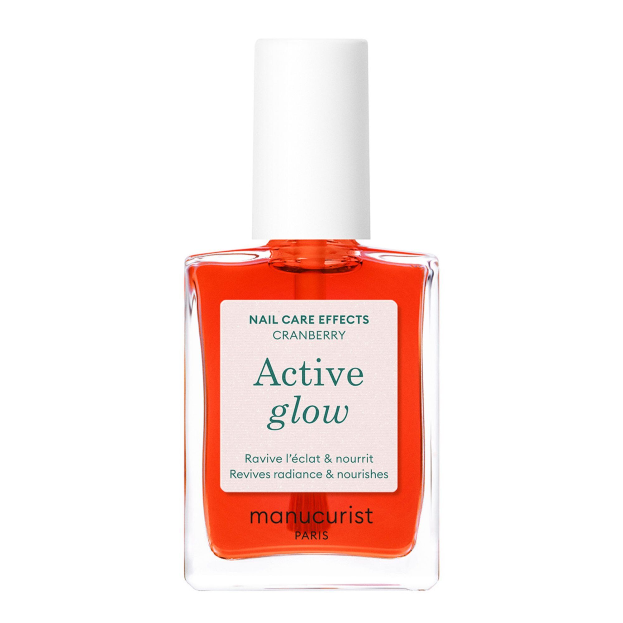 Vernis soin hydratant Active Glow Raspberry Manucurist 15ml - vue 5