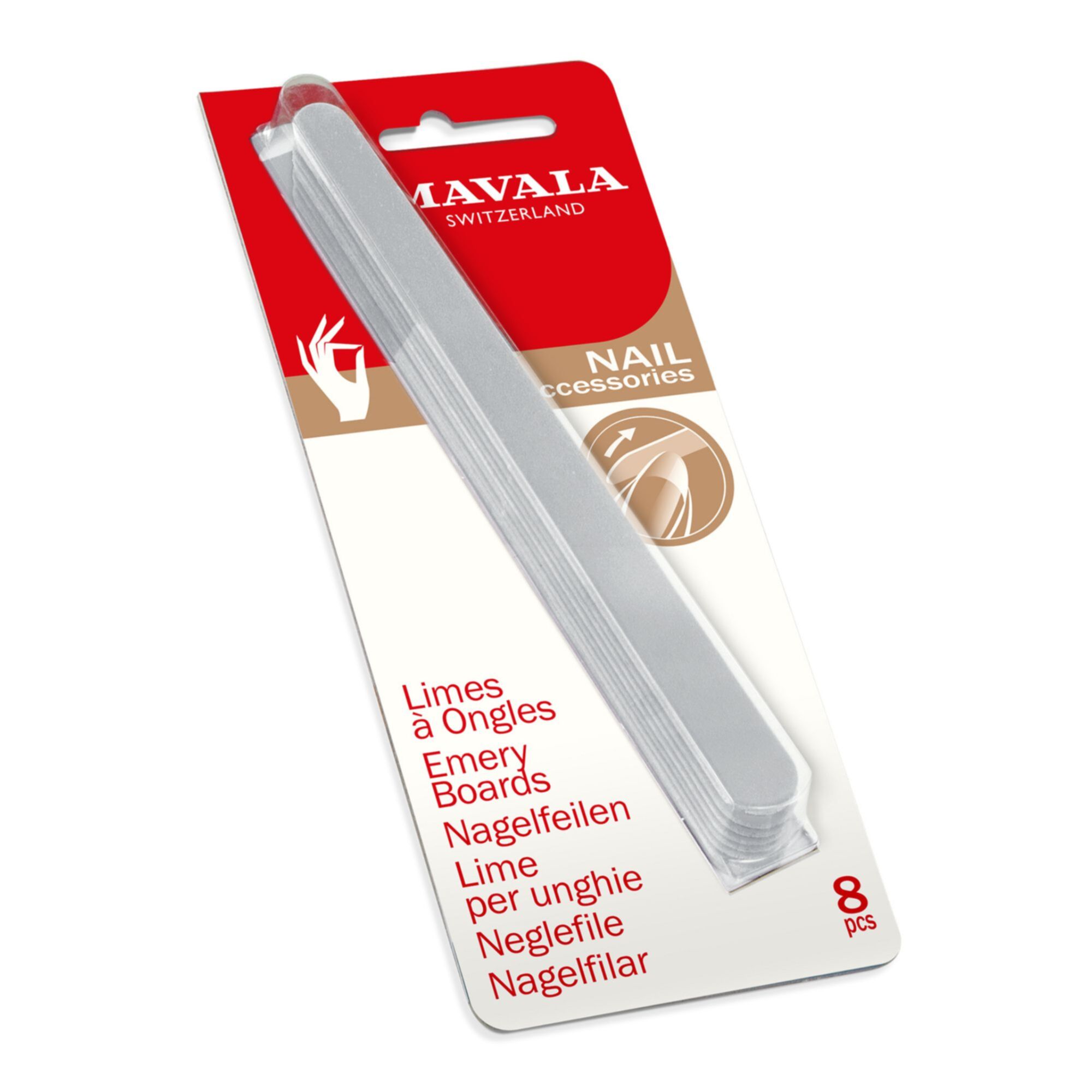 Mavala - Limes À Ongles 8 Pièces Limes Grises