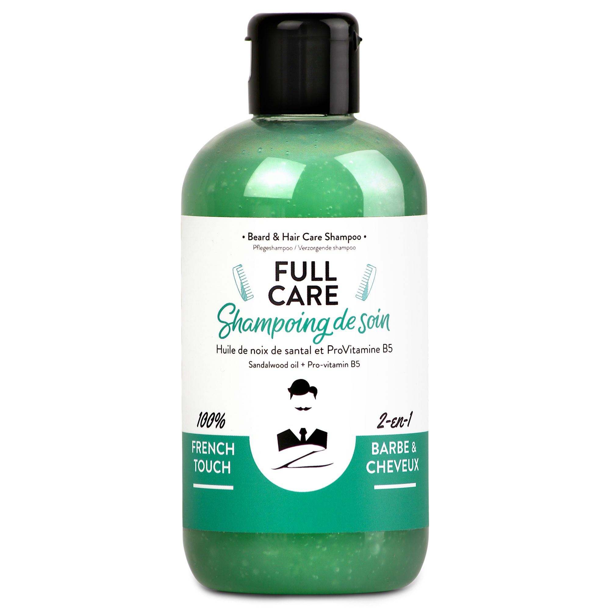 Monsieur barbier shampoing barbe & cheveux 2en1 250ml - vue 1