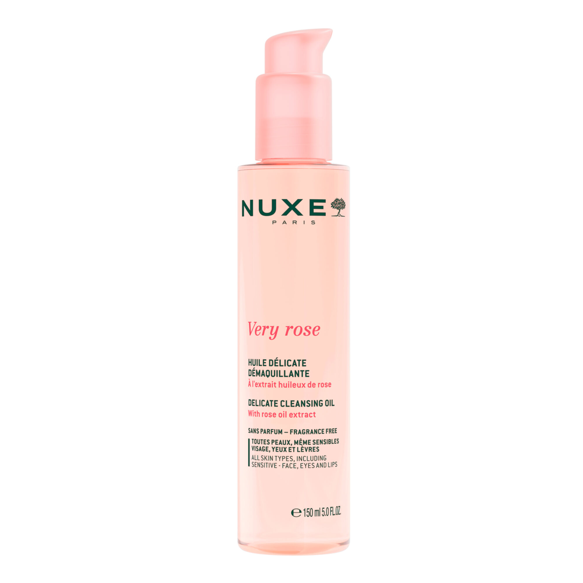 Huile Démaquillante Nuxe Very Rose 6505636 – Démaquille et Apaise - vue 2