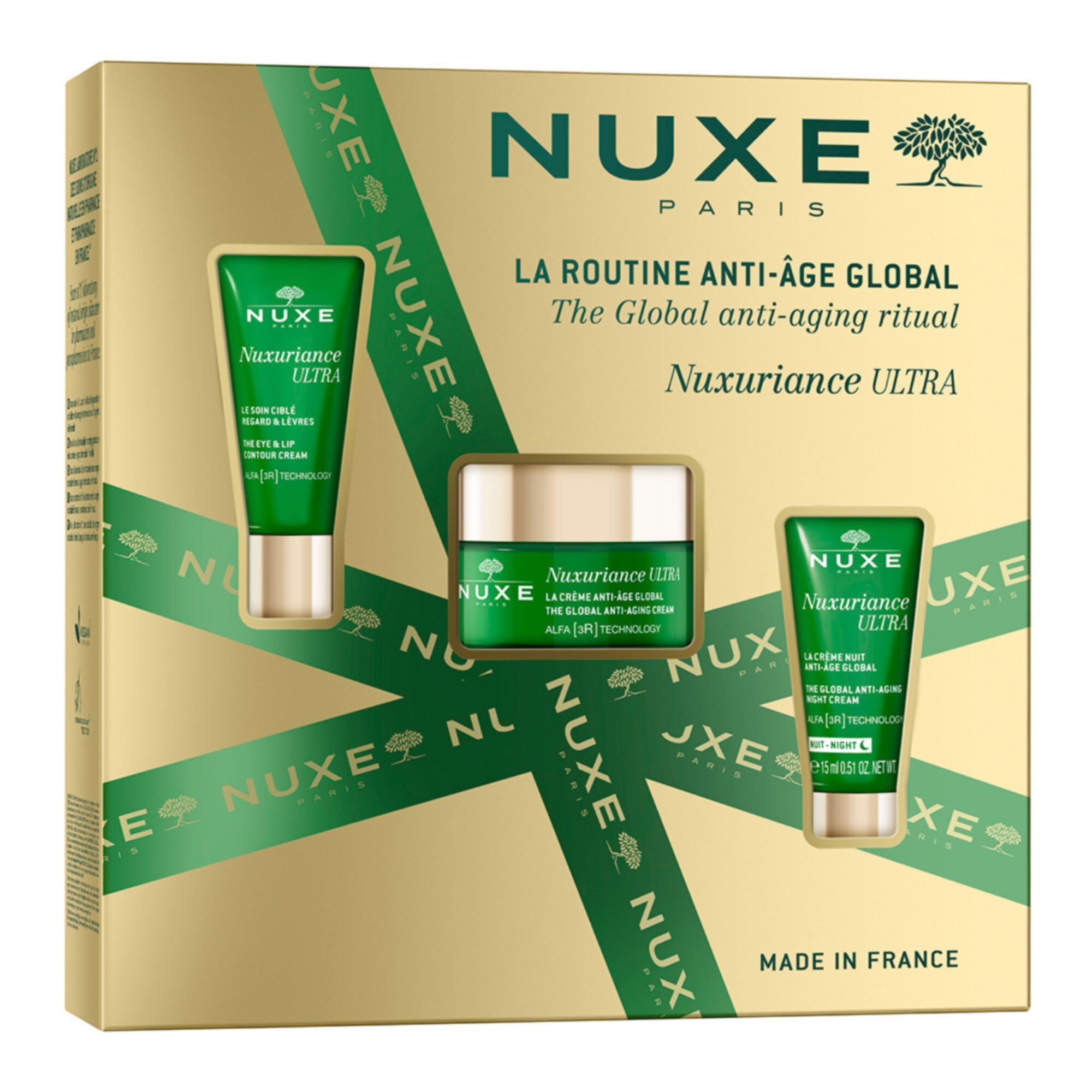 Nuxe - Coffret La Routine Anti-âge Global Crème Jour, Crème Nuit & Crème Yeux Et Lèvres