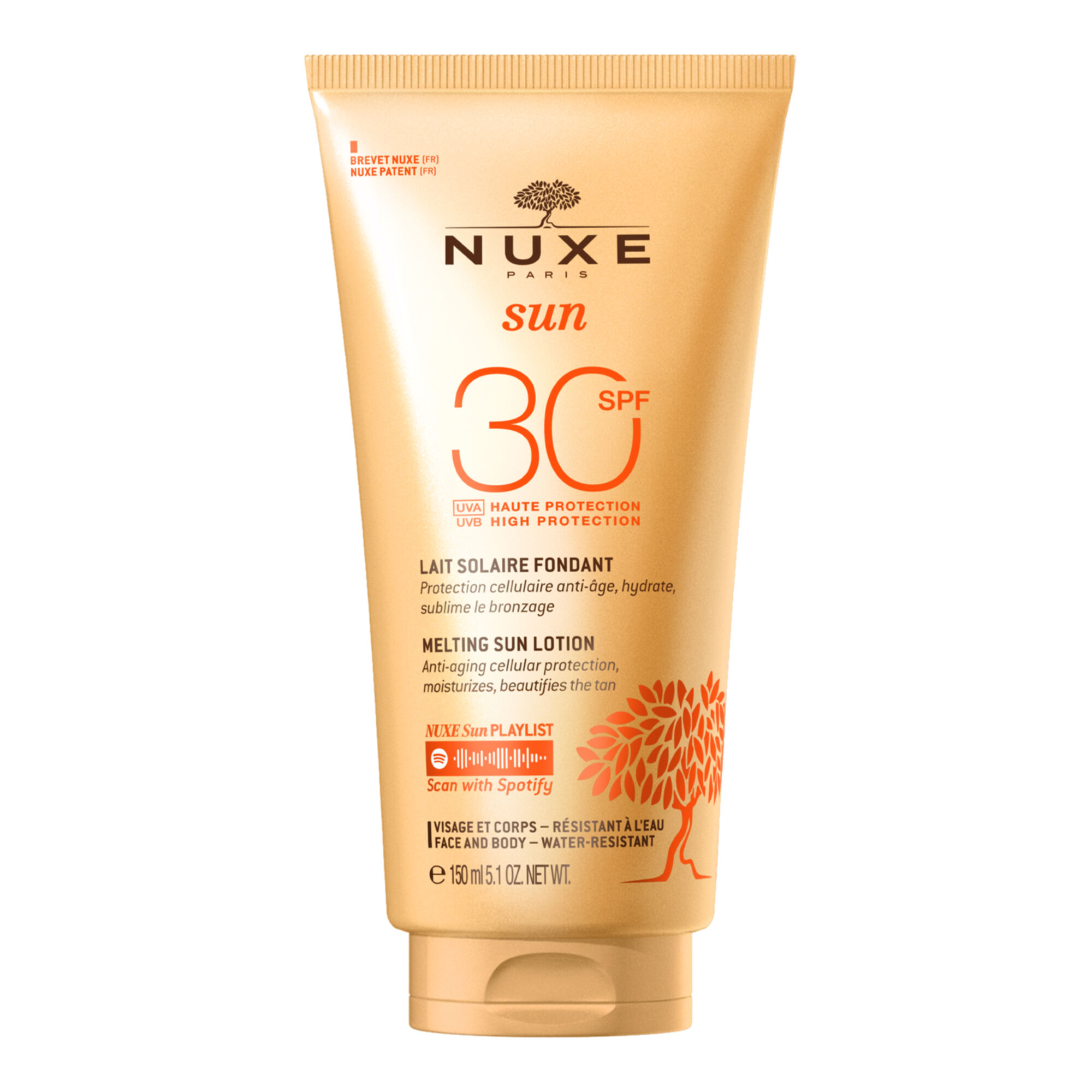 Nuxe - Nuxe Sun Lait Solaire Fondant Spf30 Visage & Corps 150ml
