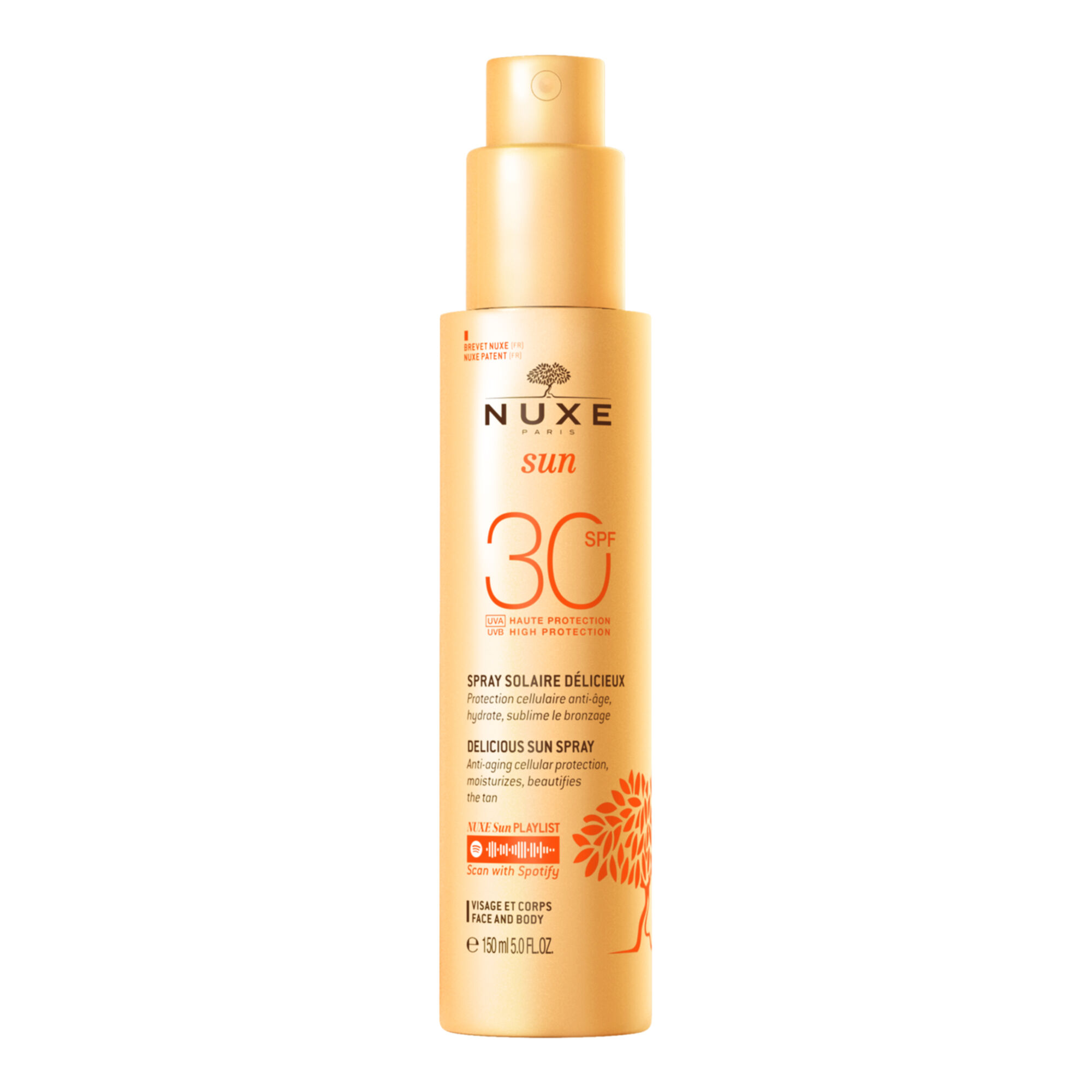 Nuxe - Nuxe Sun Spray Solaire Délicieux Spf30 Visage & Corps 150ml