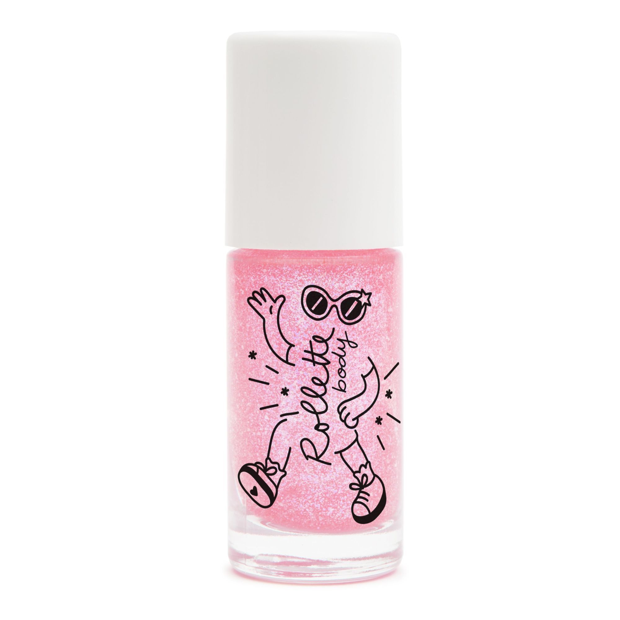 Nailmatic - Body Rollette Gel Corps Pailleté Framboise