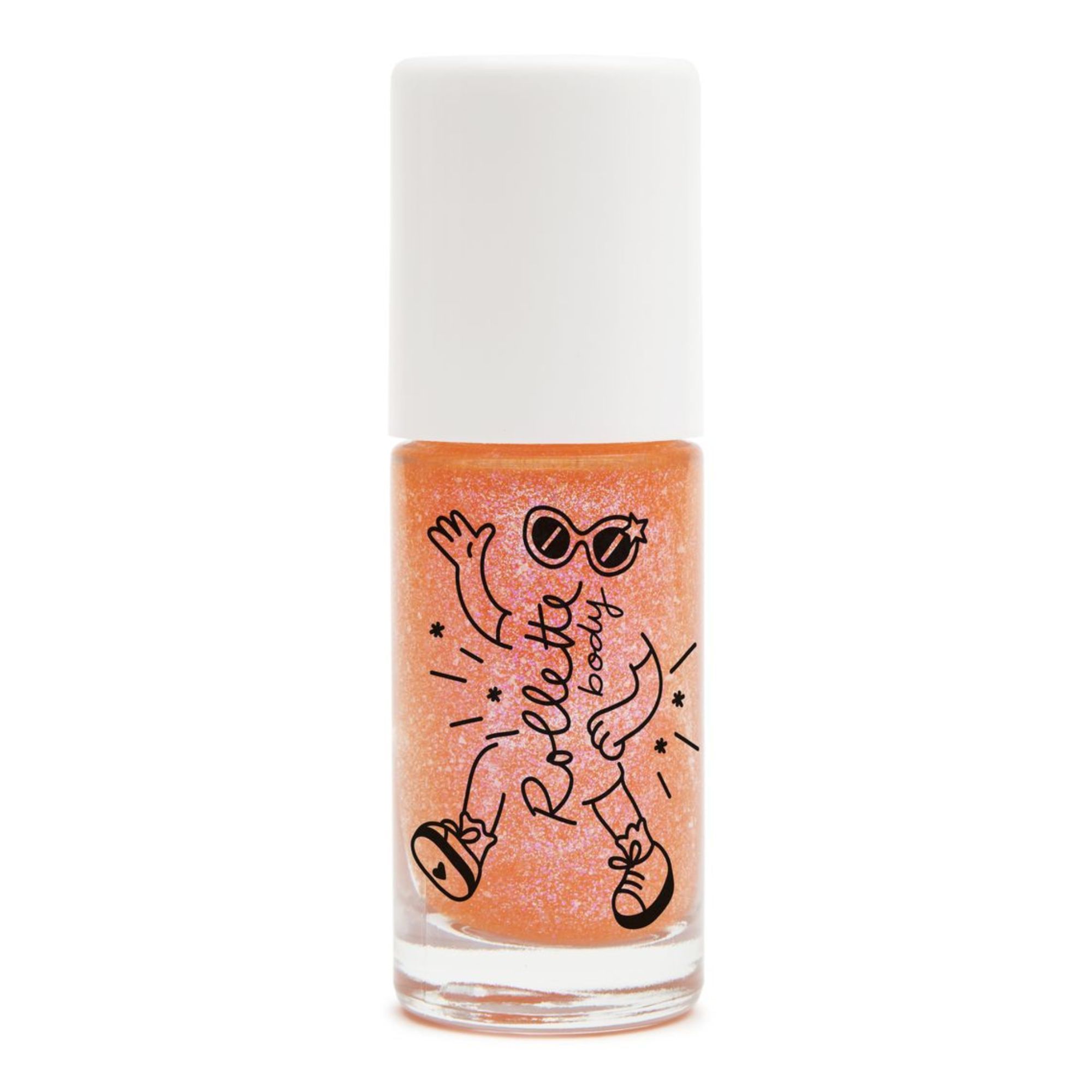 Nailmatic - Body Rollette Gel Corps Pailleté Pêche