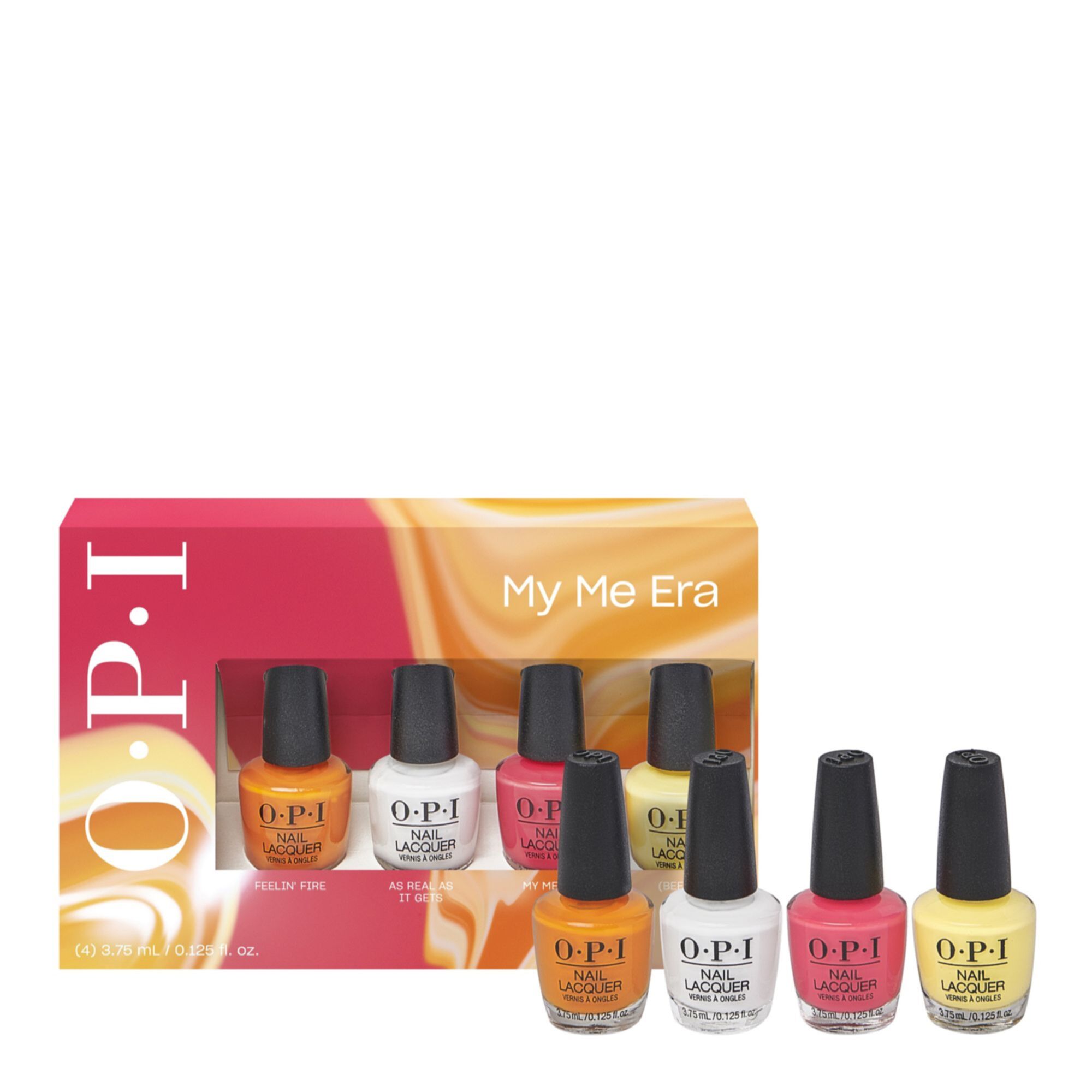 OPI  Kit de 4 minis Vernis &agrave; ongles Nail Lacquer My Me Era