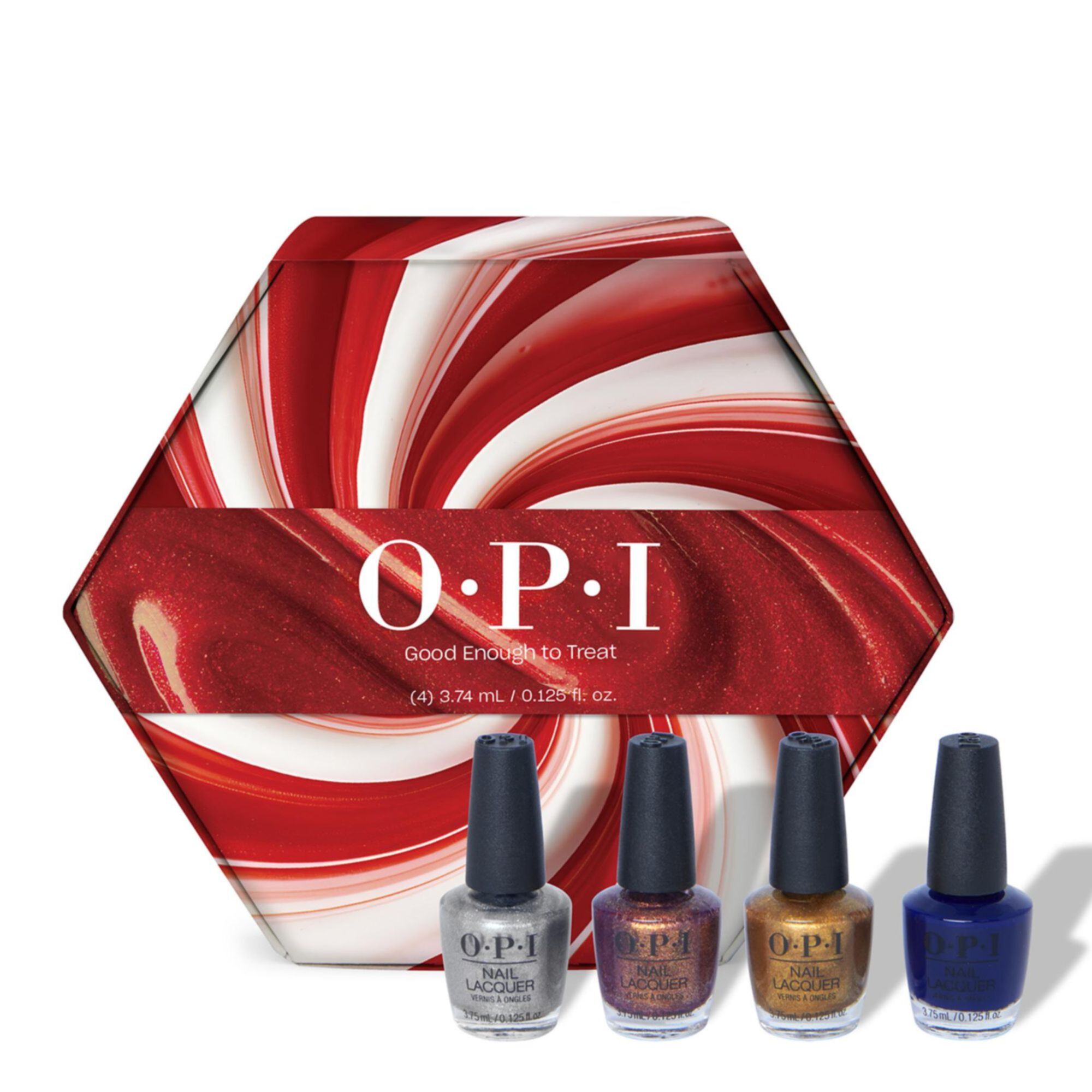 Coffret 4 minis vernis à ongles Good Enough To Treat OPI 4x3.75ML - vue 2