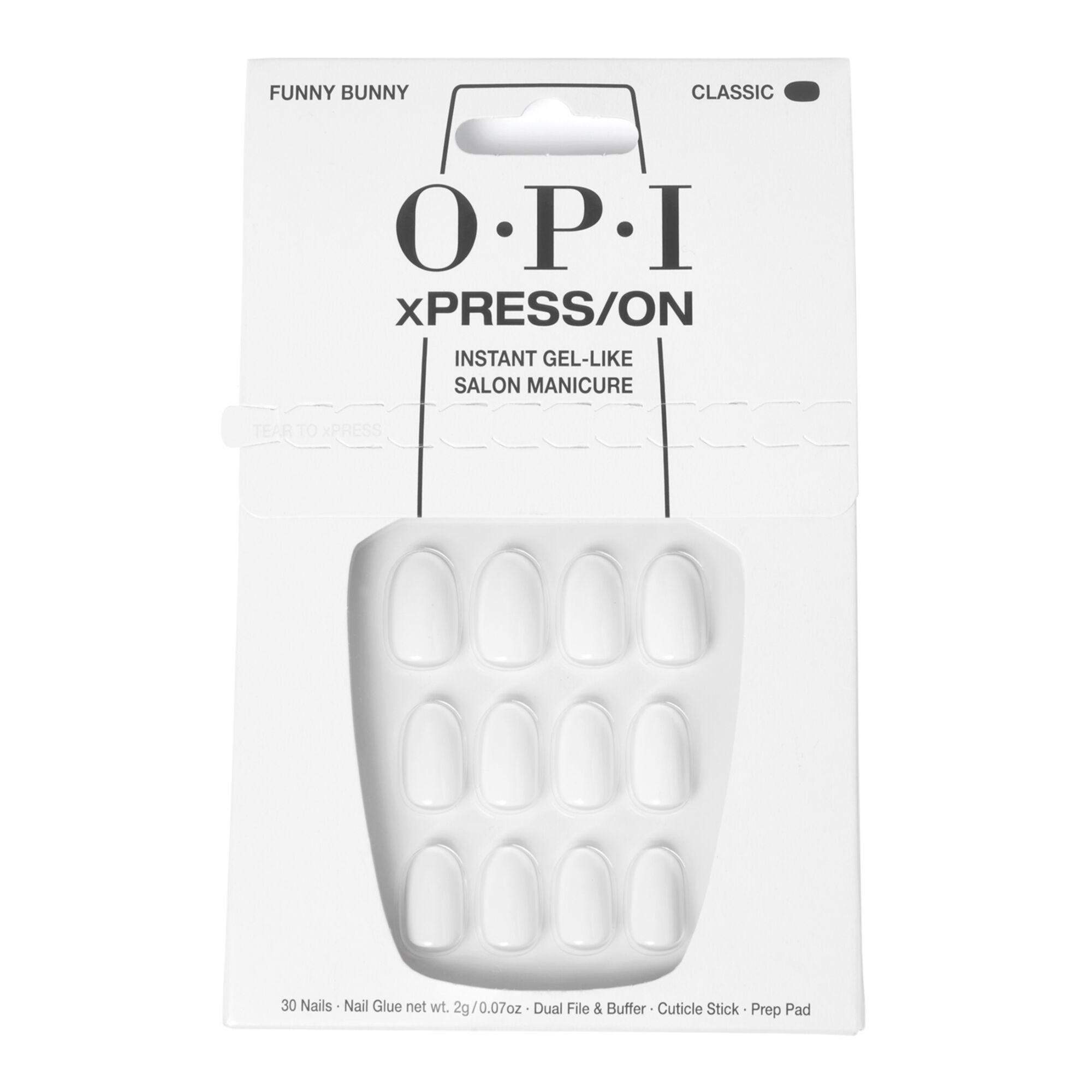 Opi - Xpress/on Kit Complet De Pose De Faux Ongles Funny Bunny™