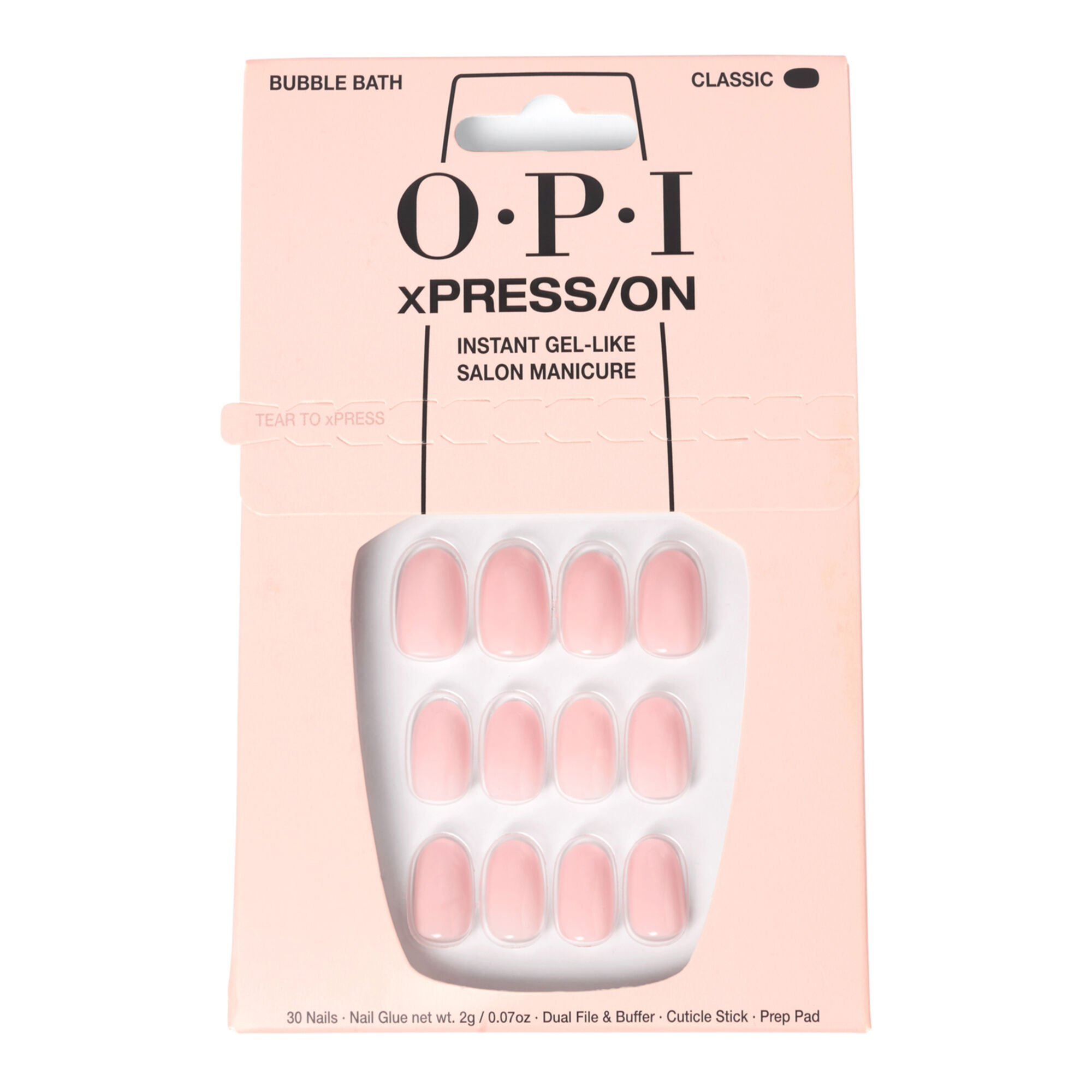 Opi - Xpress/on Kit Complet De Pose De Faux Ongles Bubble Bath™