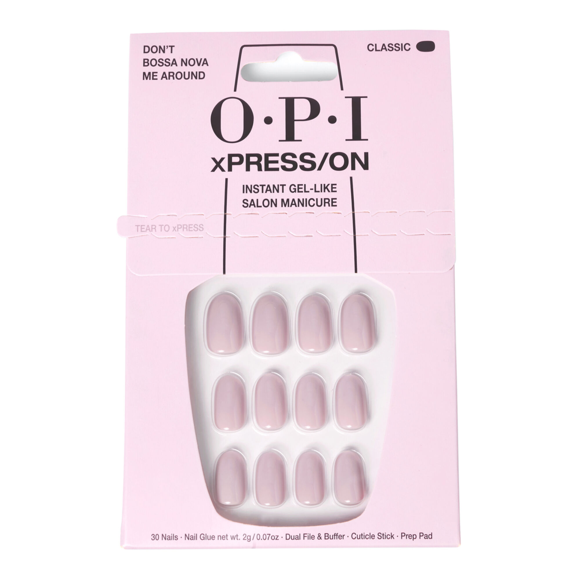Opi - Xpress/on Kit Complet De Pose De Faux Ongles Don't Bossa Nova Me Around™