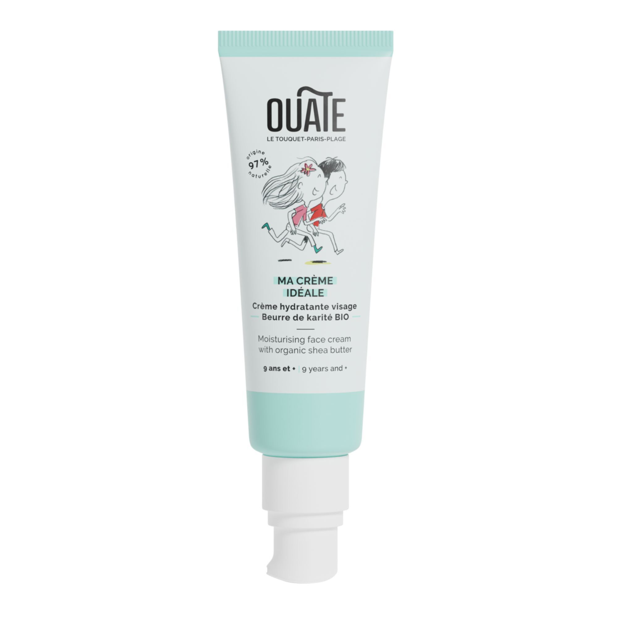 Ouate - Ma Crème Idéale Crème Hydratante Visage Au Beurre De Karité Bio 50ml
