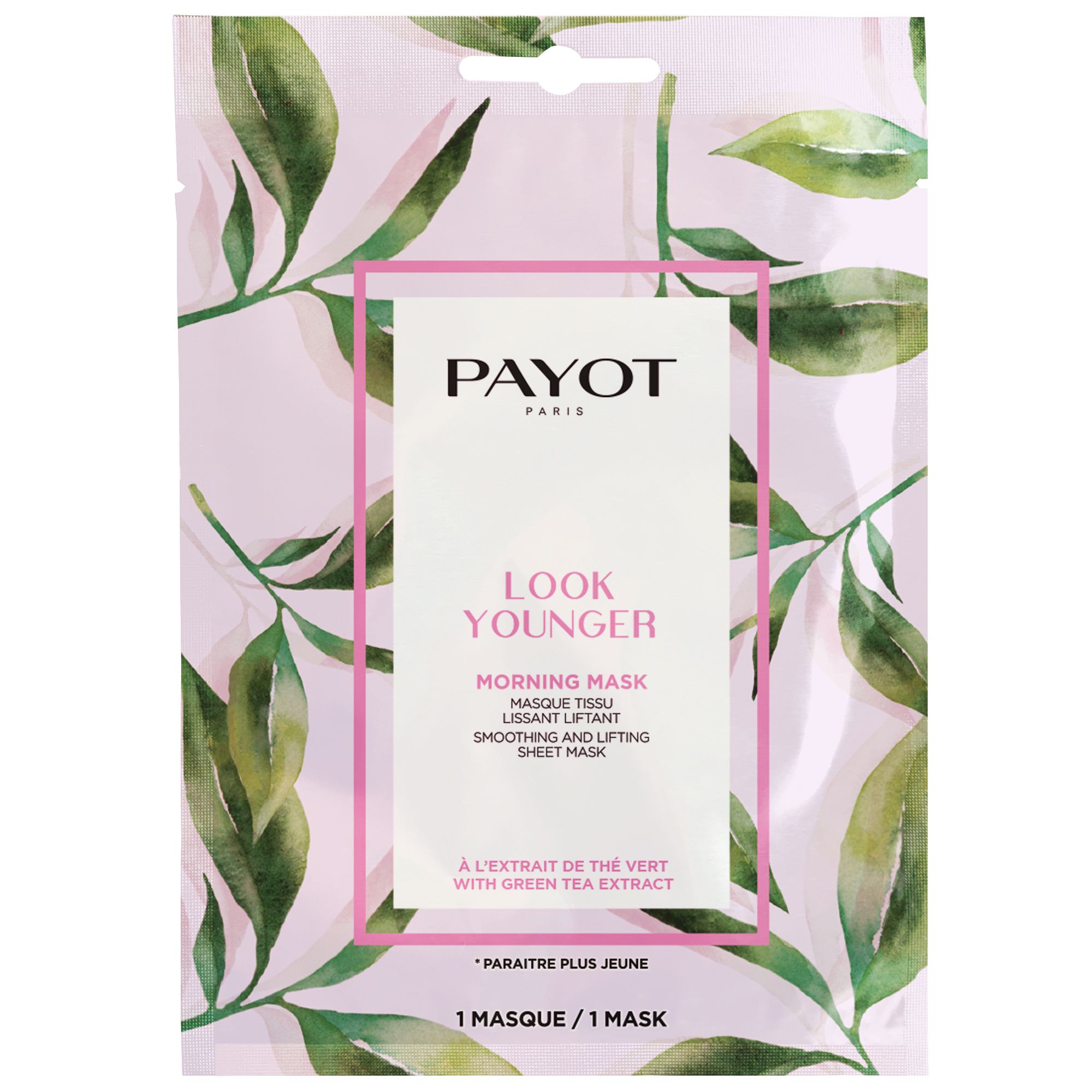 Payot - Morning Masks Look Younger Masque Tissu Lissant Liftant 19ml
