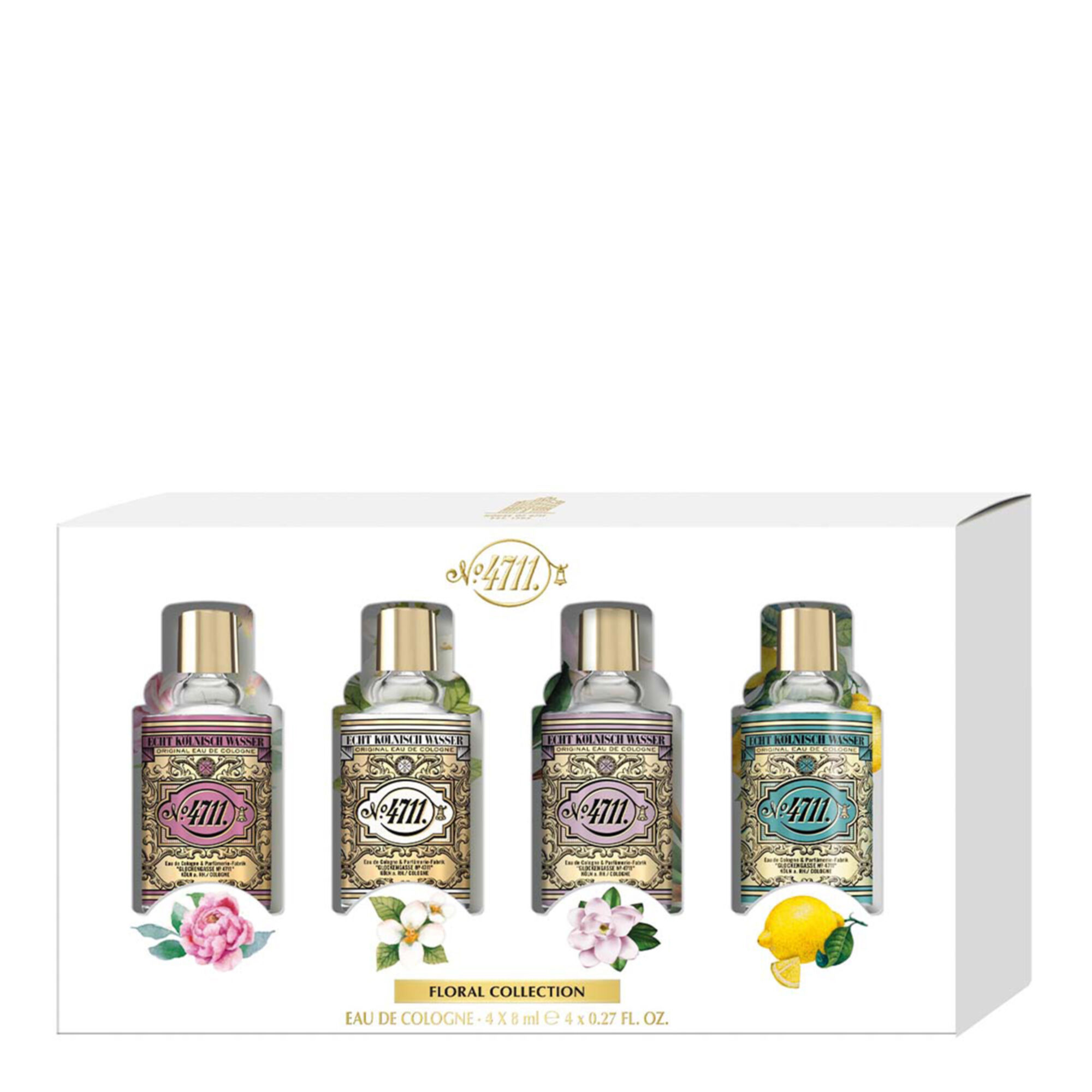 4711 - Coffret Floral Collection Eaux De Cologne 8ml