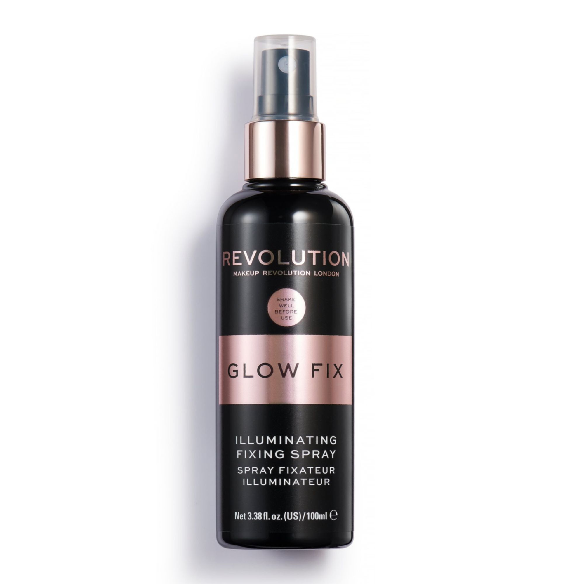Makeup Revolution - Glow Fix Illuminating Setting Spray Spray Fixateur Glow Fix