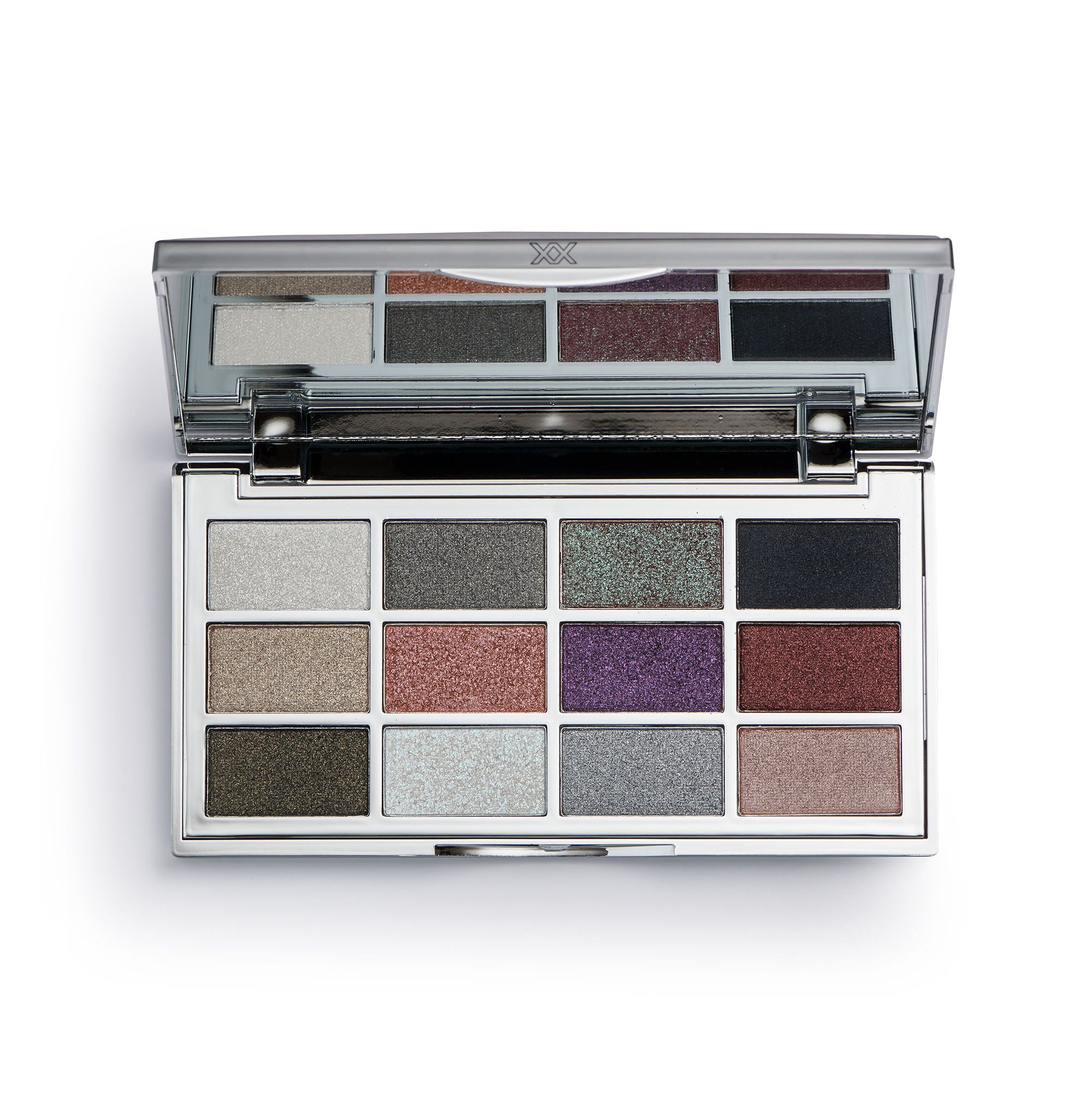 Makeup Revolution - Xx Revolution Crystalxx Palette Ombres À Paupières Platinum