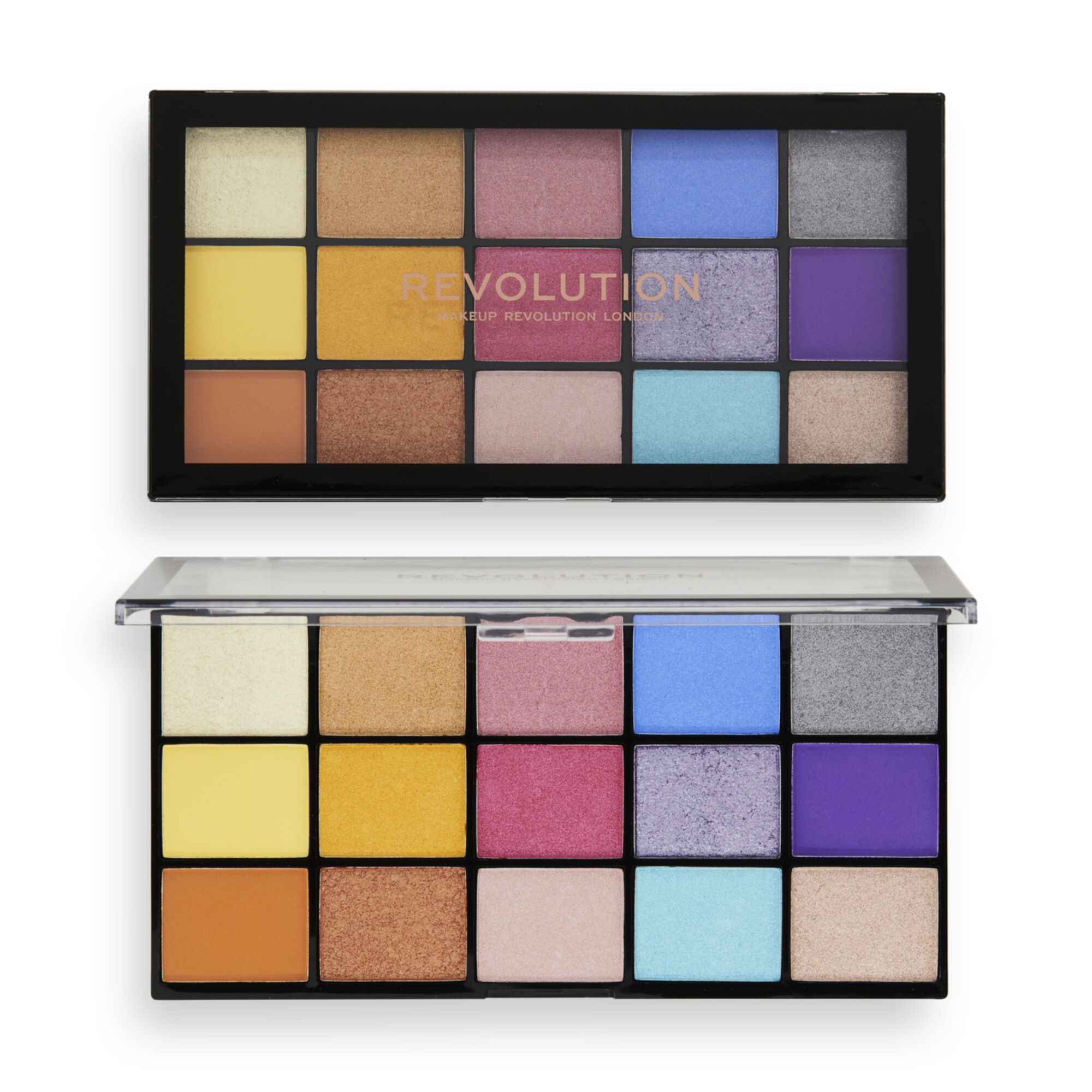 Revolution Reloaded Eyeshadow Palette Iconic 15 Shades