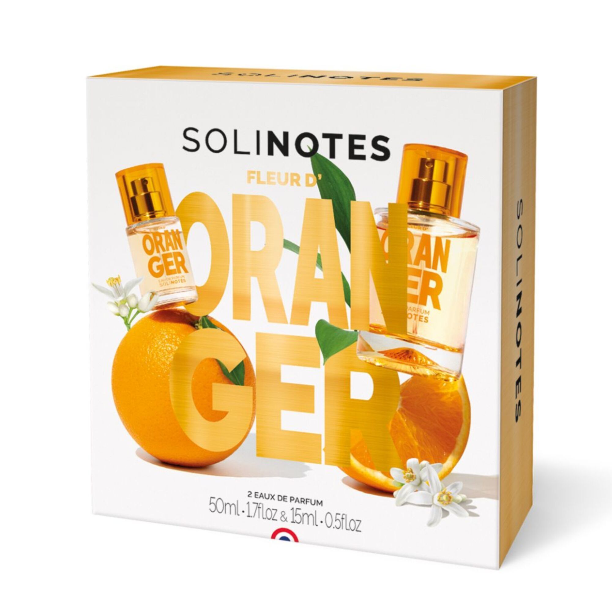 Coffret Eau de Parfum Solinotes Fleur d'Oranger 50ml+15ml - vue 2