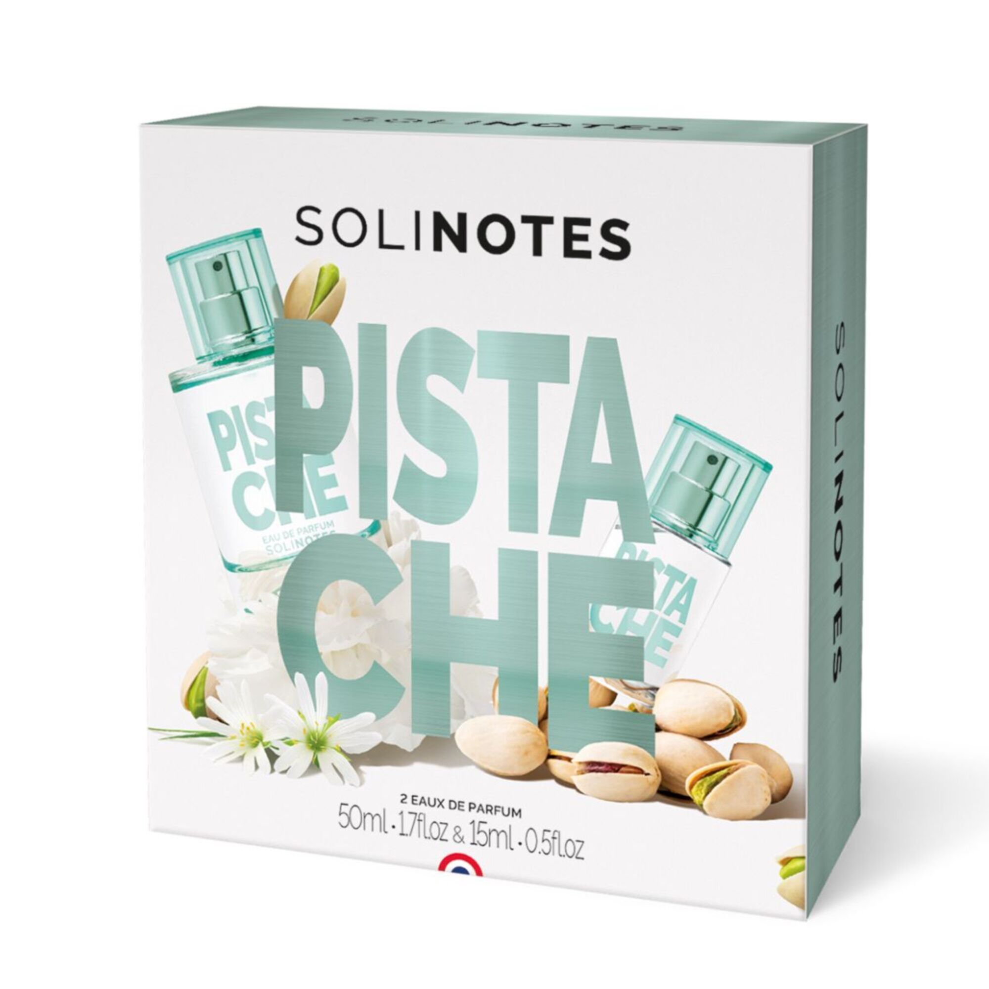 Solinotes - Coffret Duo Pistache Eau De Parfum 50ml & Format Voyage