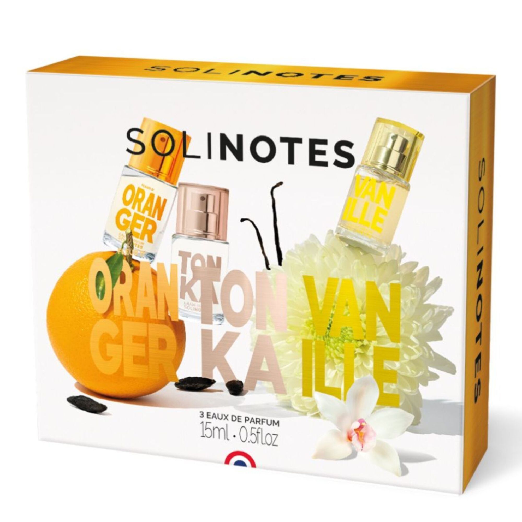 Coffret Trio Fleur d'Oranger Tonka Vanille 15ml - vue 2
