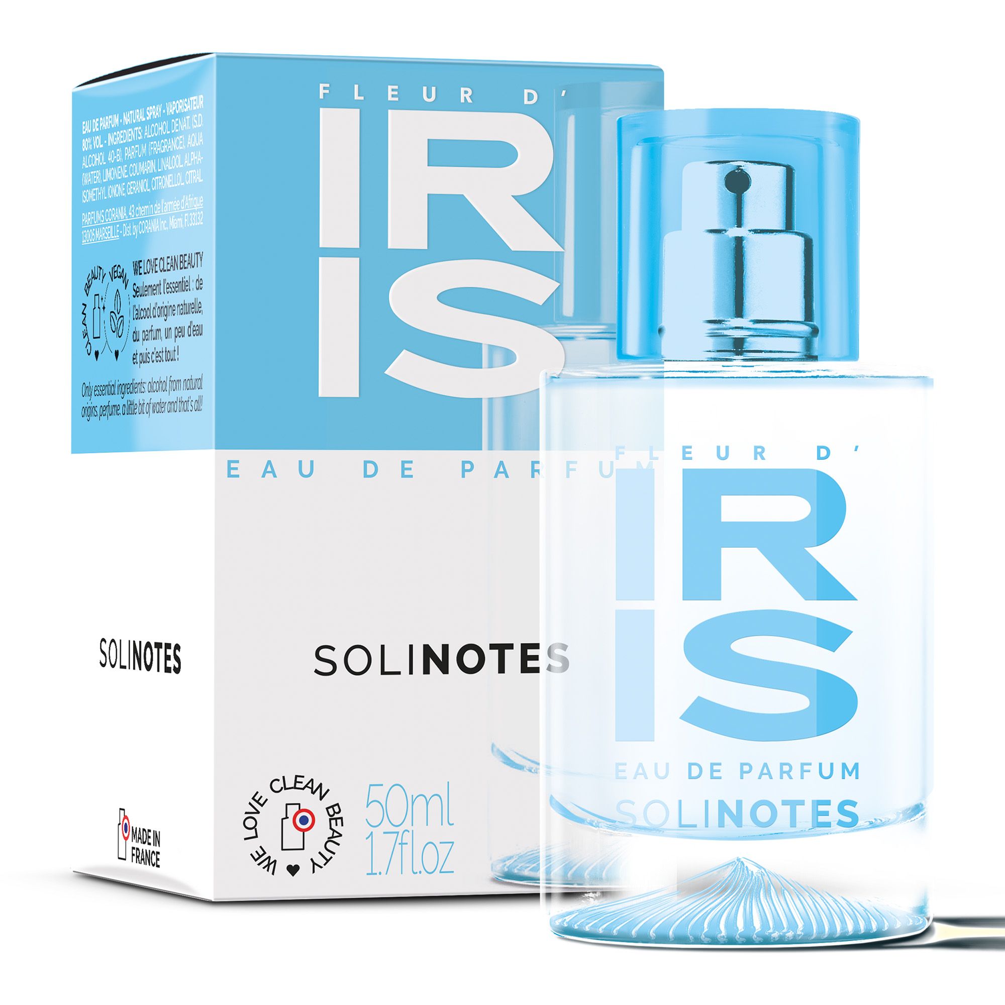 Solinotes - Fleur D'iris Eau De Parfum 50ml