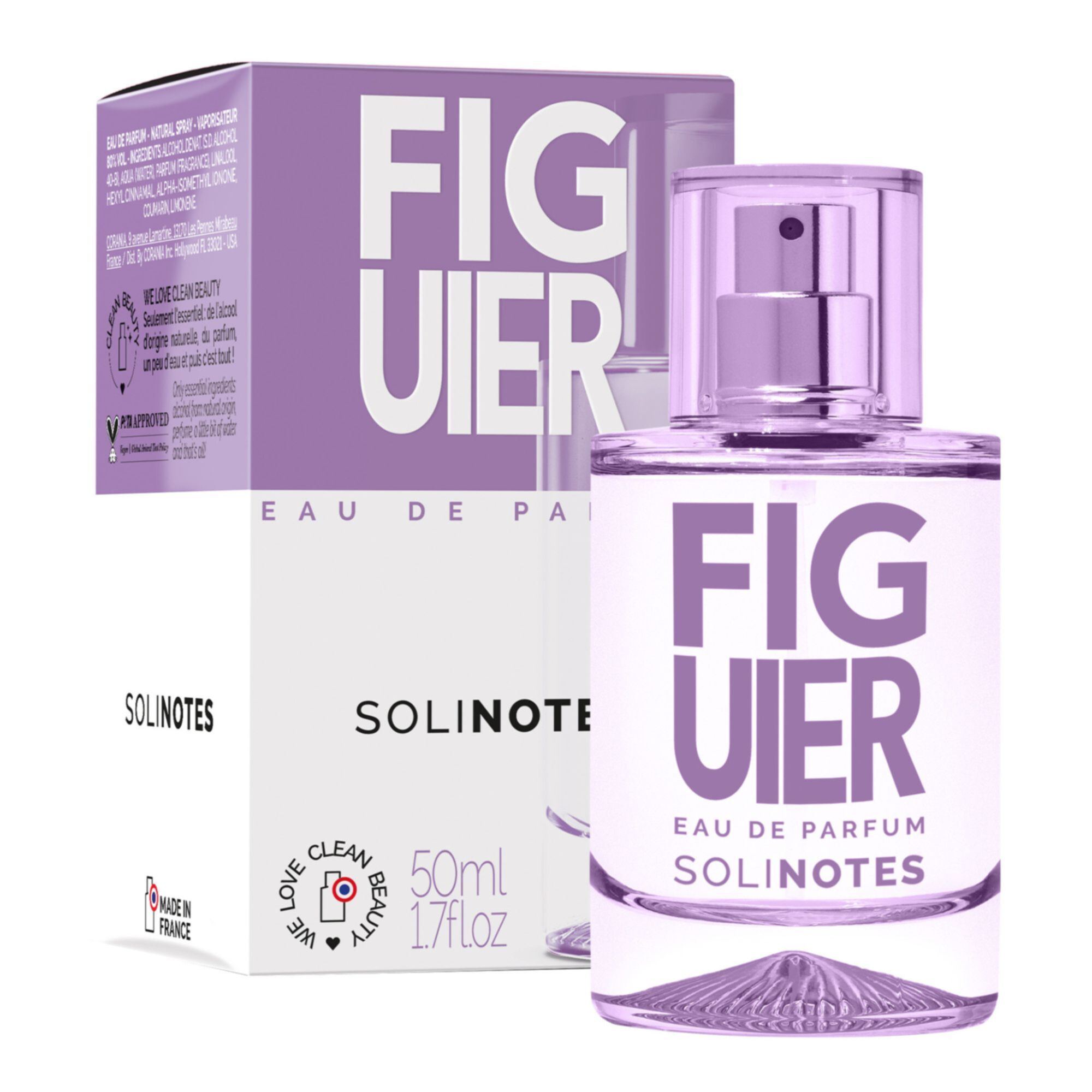 Eau de parfum Figuier Solinotes 50ML - vue 2