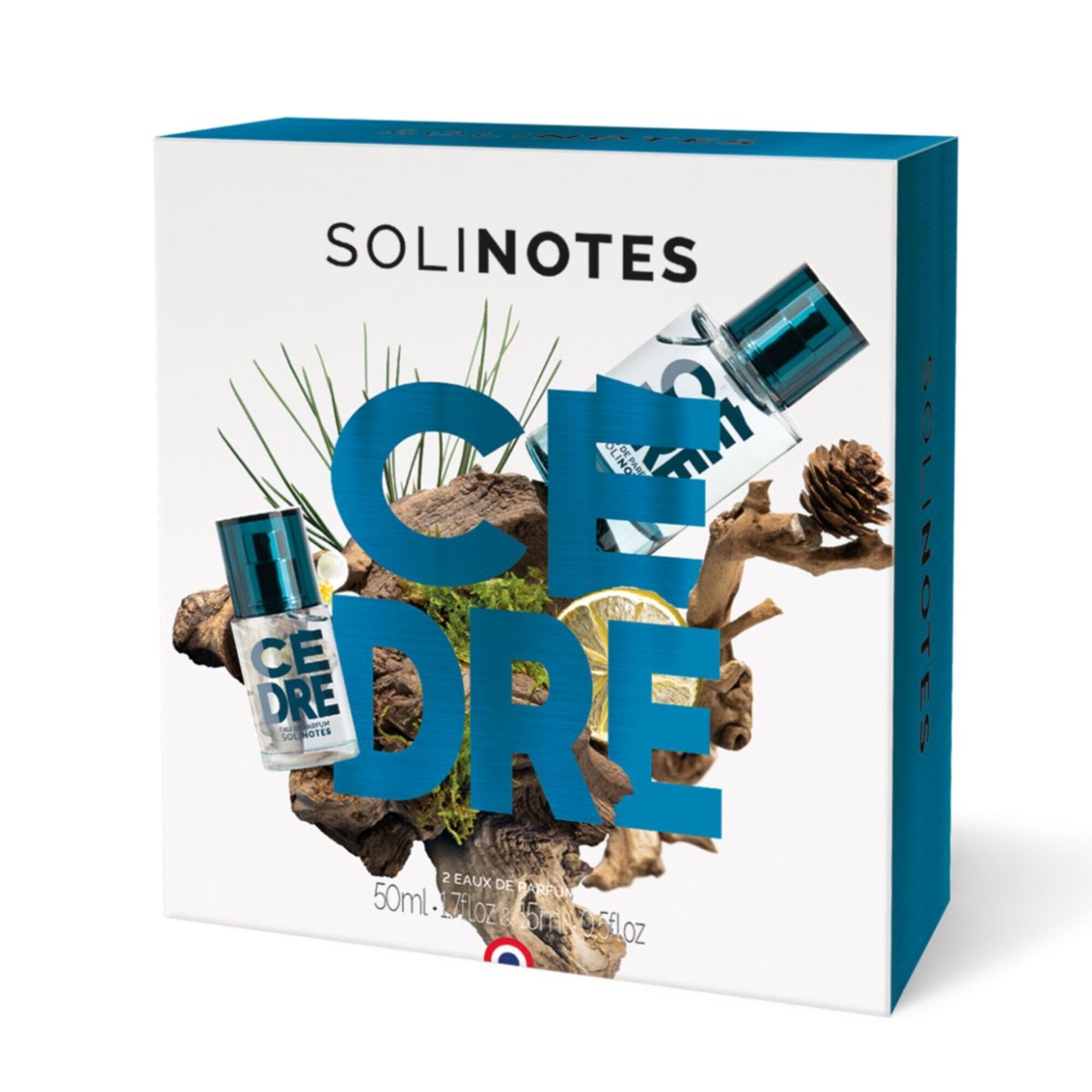 Coffret Eau de Parfum Solinotes Cèdre 50ml+15ml - vue 2