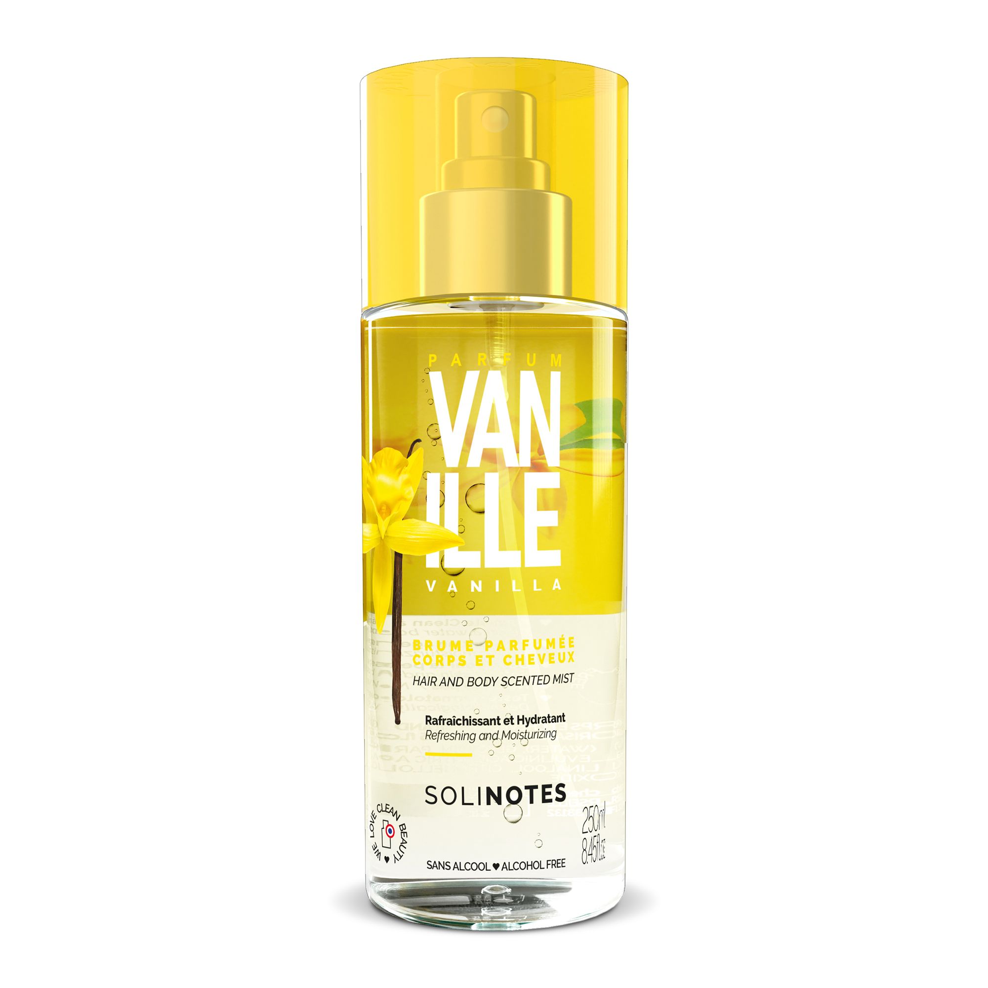 Solinotes - Vanille Brume Parfumée Brume Parfumée Vaporisateur 250ml