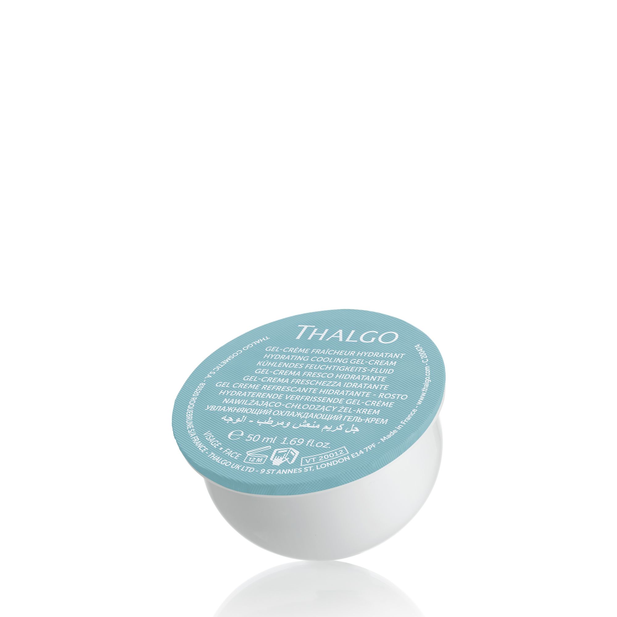 Thalgo - Source Marine Gel Creme Fraicheur Hydratant Eco Recharge Pot 50ml