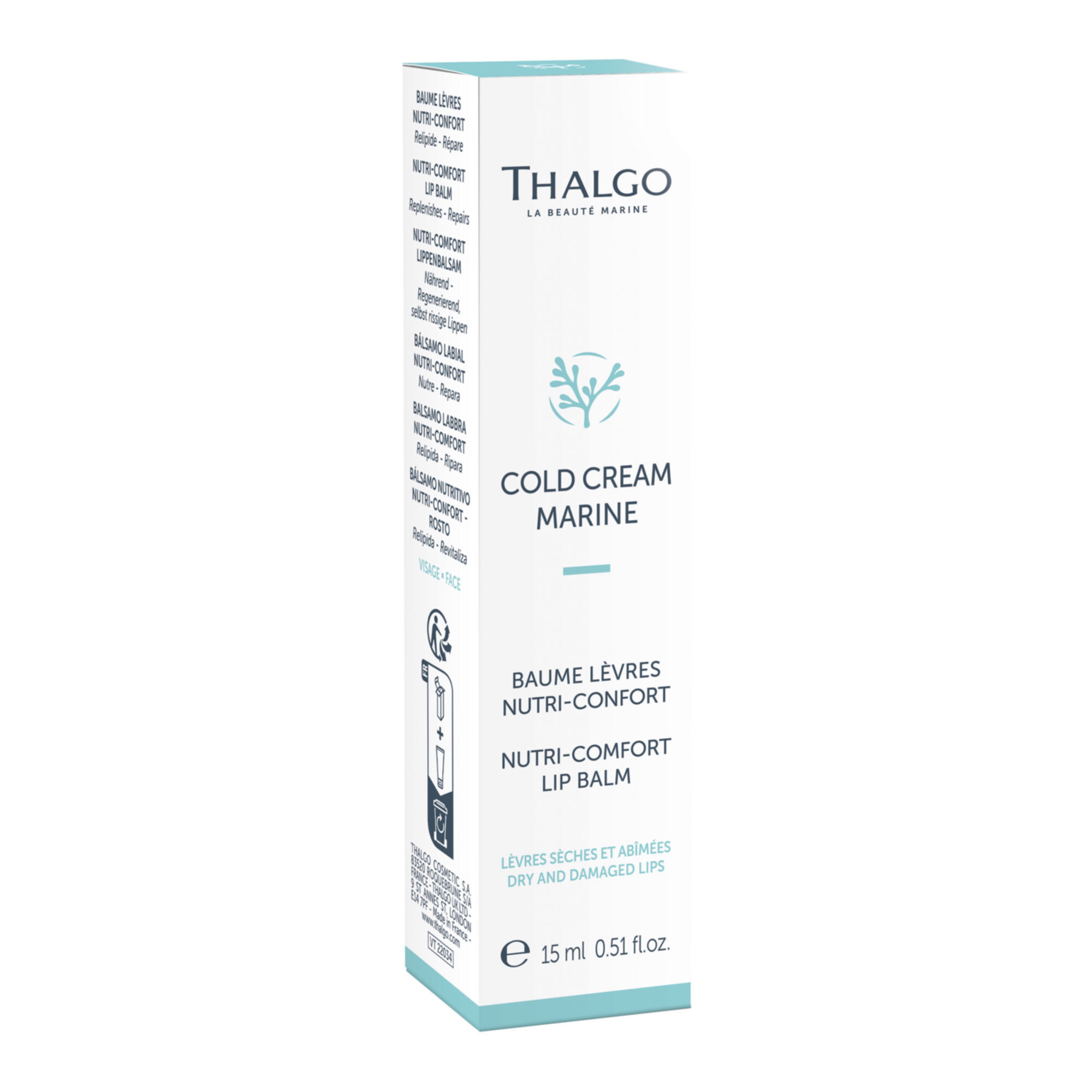 Thalgo Cold Cream Nutri Comfort Lip Balm baume à lèvres nourrissant 15 ml - vue 2