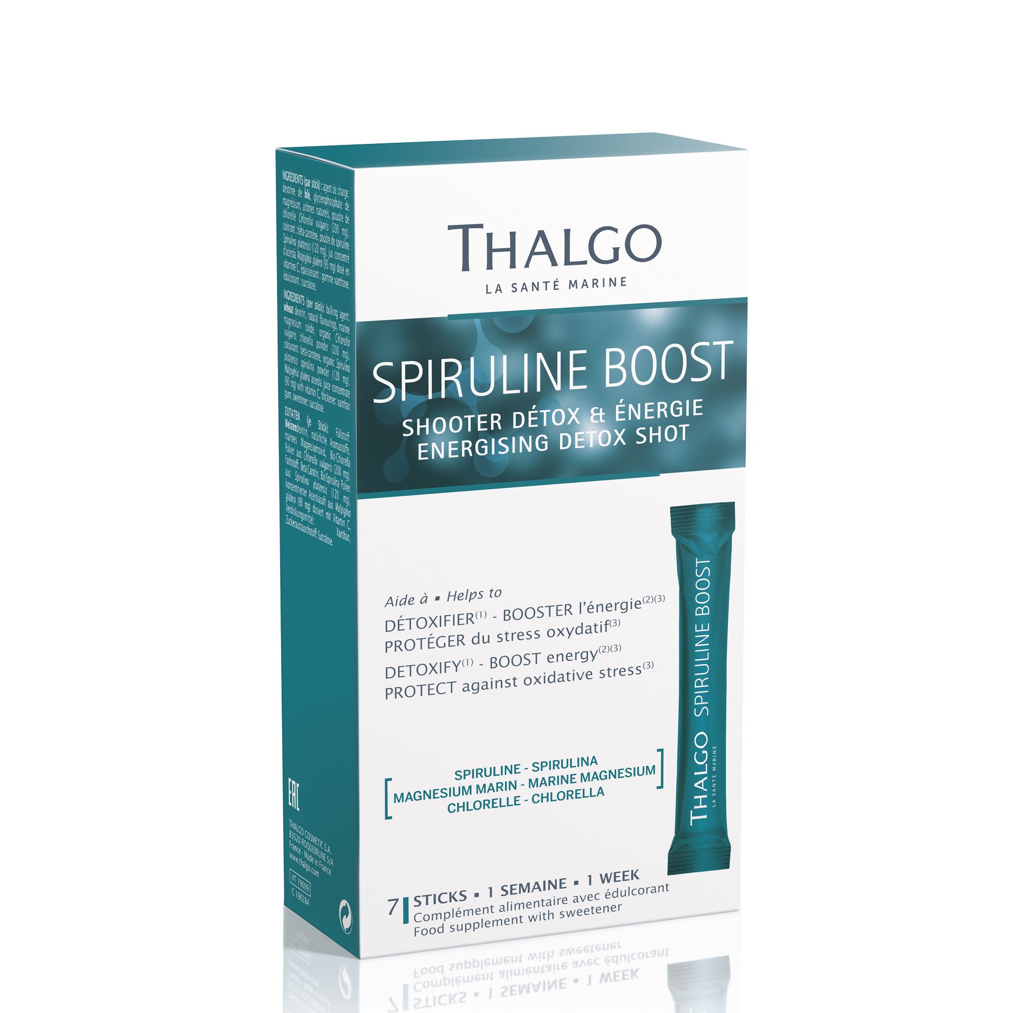 Thalgo - Shooter Détox Et Énergie Spiruline Boost Sticks 7 X 5g