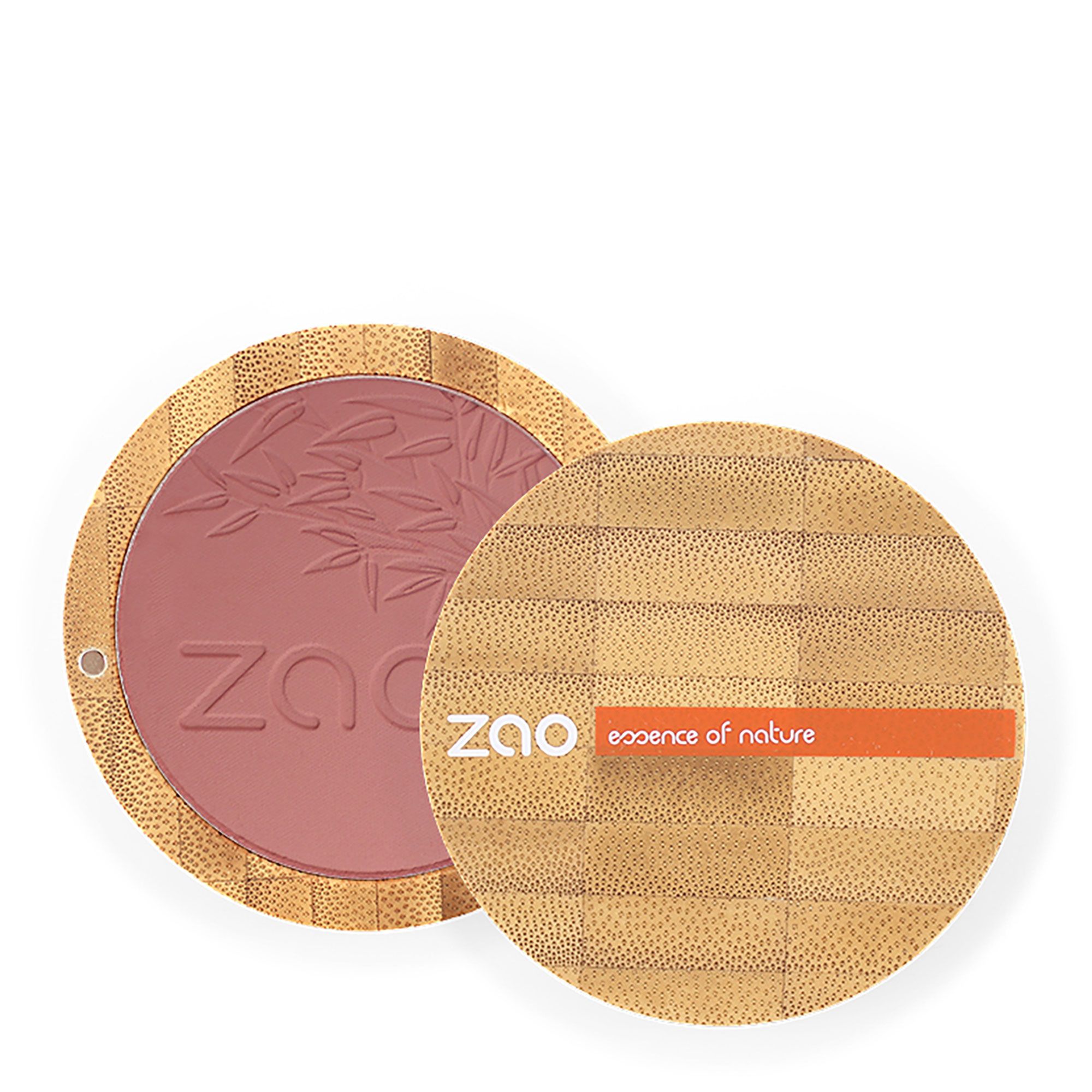 Zao Makeup - Fard À Joues Bio, Vegan Et Rechargeable Brun Rose