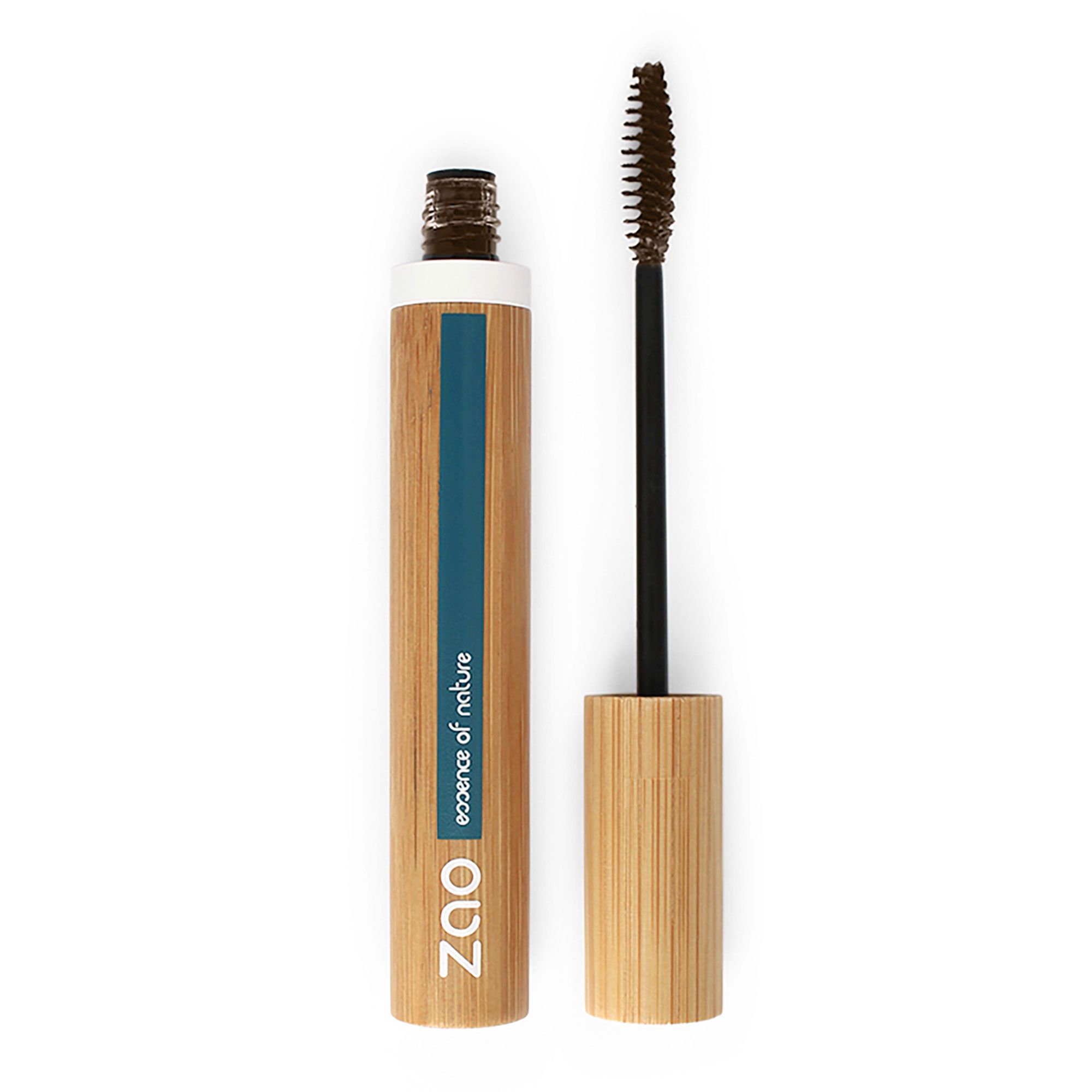 Zao Makeup - Mascara Volume & Gainage Bio, Vegan Et Rechargeable Cacao