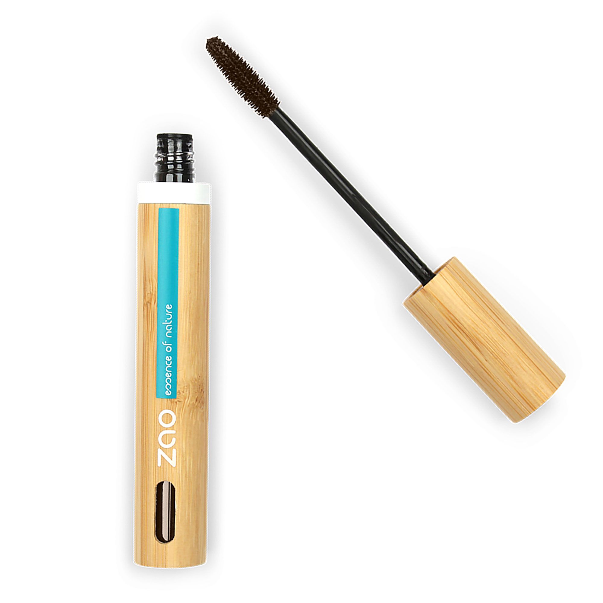 Zao Makeup - Mascara Définition Bio, Vegan Et Rechargeable Brun