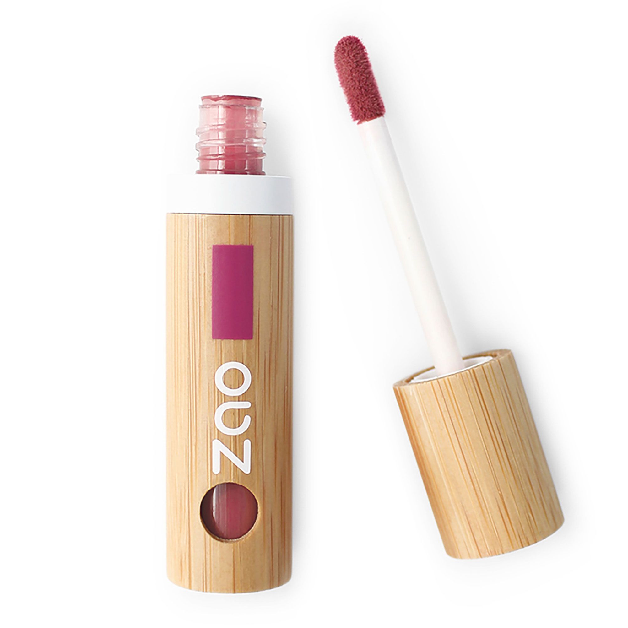Zao Makeup - Encre À Lèvres Bio, Vegan Et Rechargeable Fraise