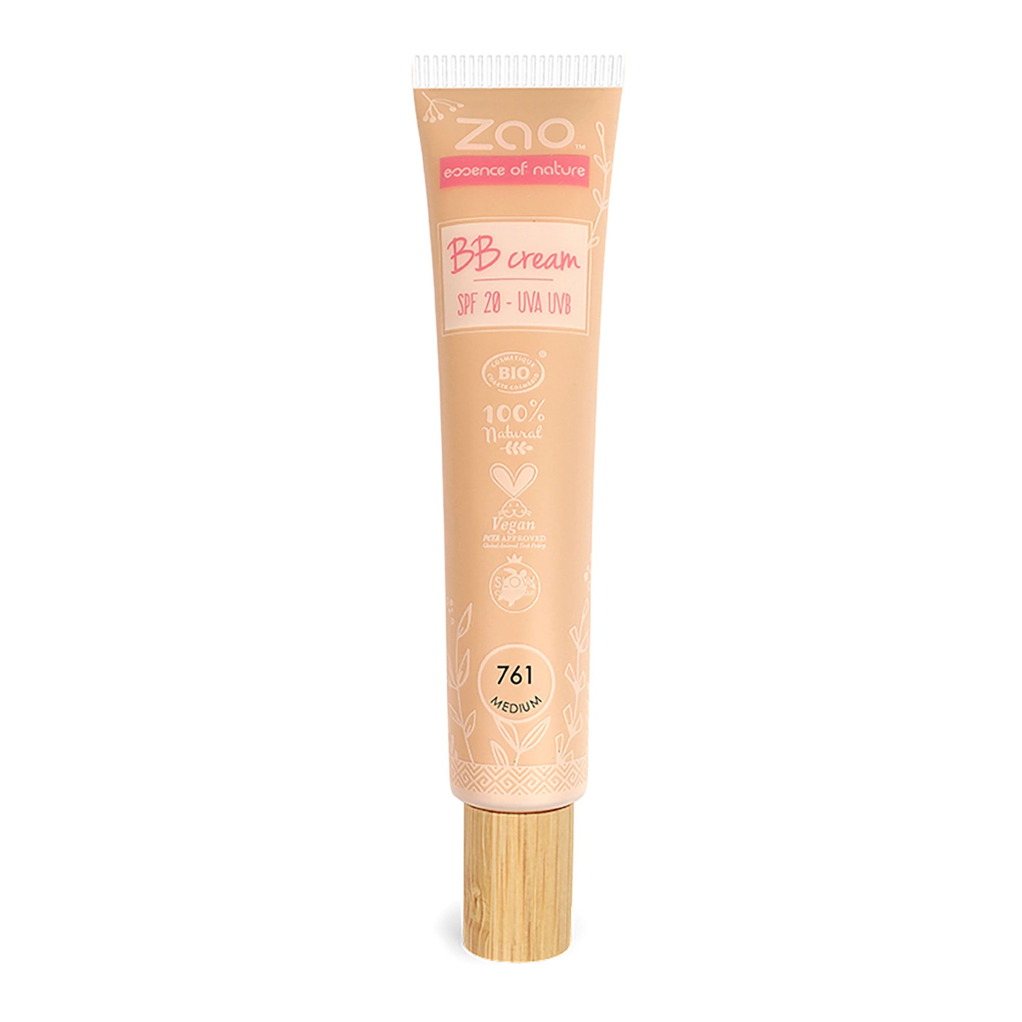 Zao Makeup - Bb Cream Crème De Soin Teintée 762 Médium