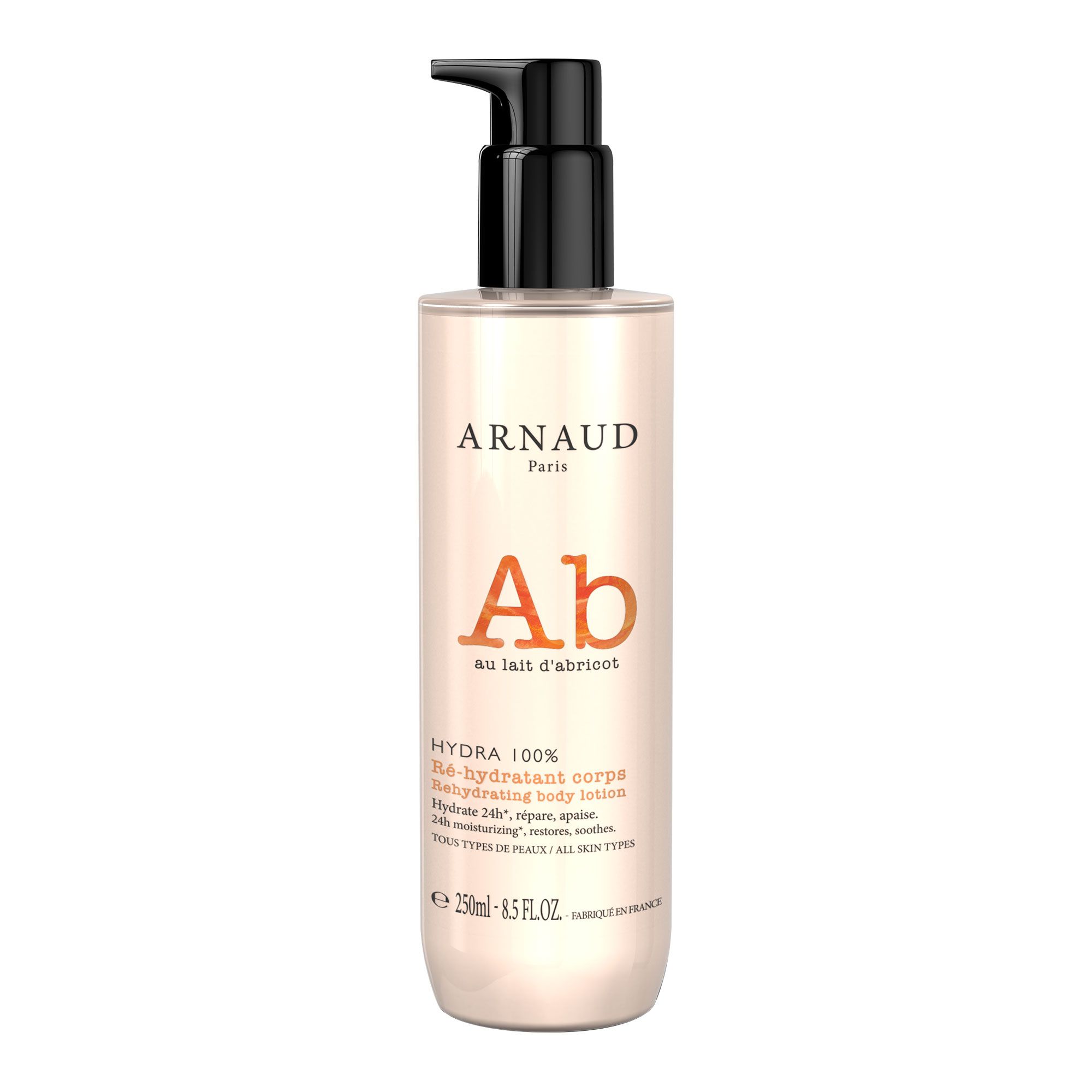 Arnaud Paris - Ré-hydratant Corps Hydra 100% Flacon Pompe 250ml