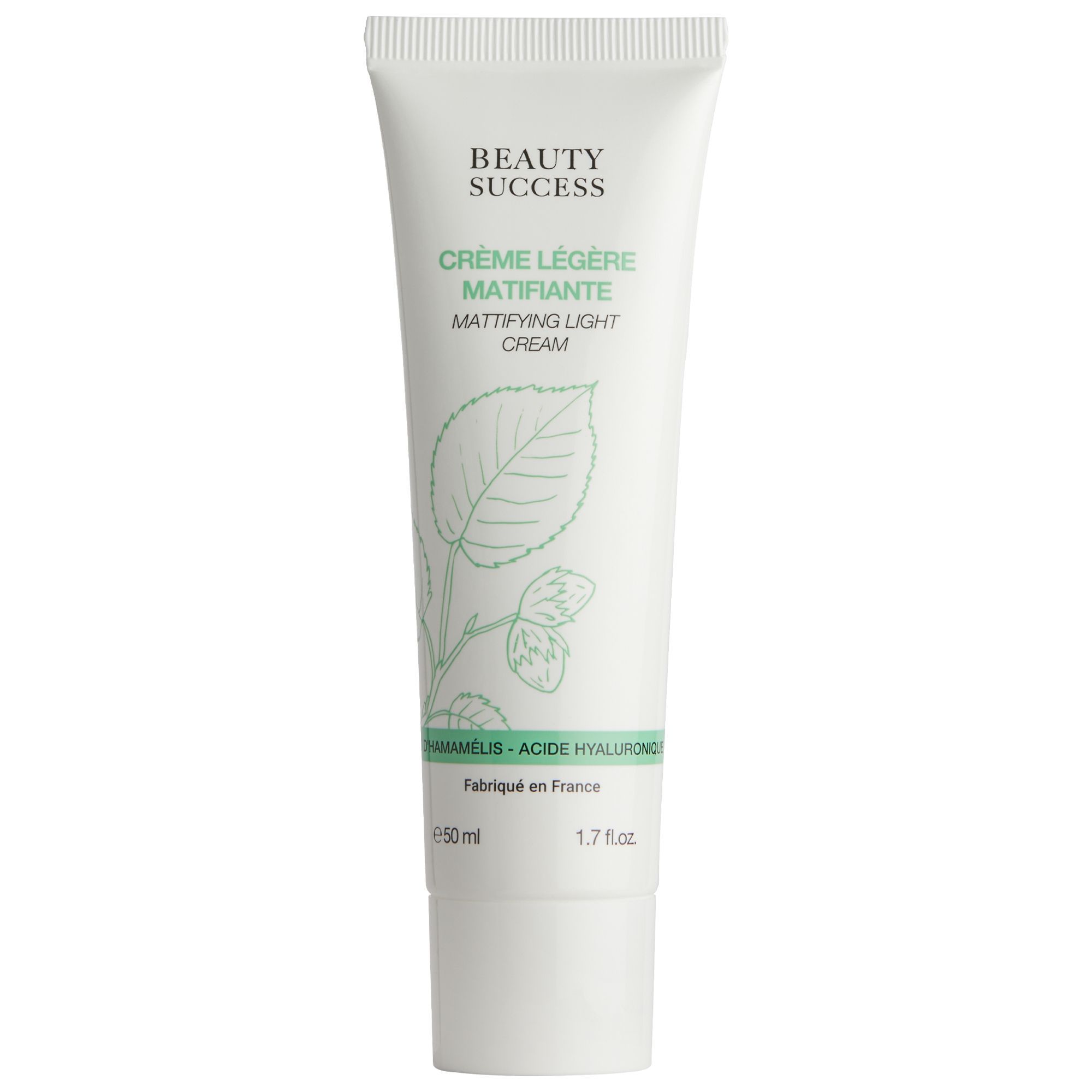 Beauty Success - Crème Légère Matifiante Crème Visage Tube 50 Ml