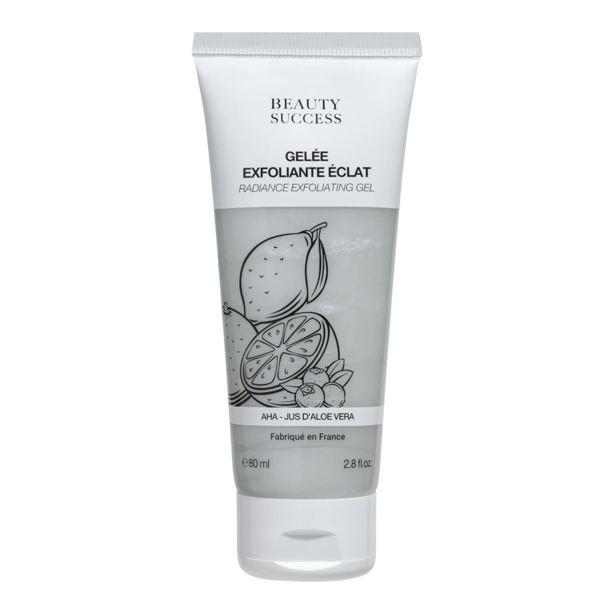 Beauty Success - Gelée Exfoliante Eclat Gommage Visage Tube 80 Ml