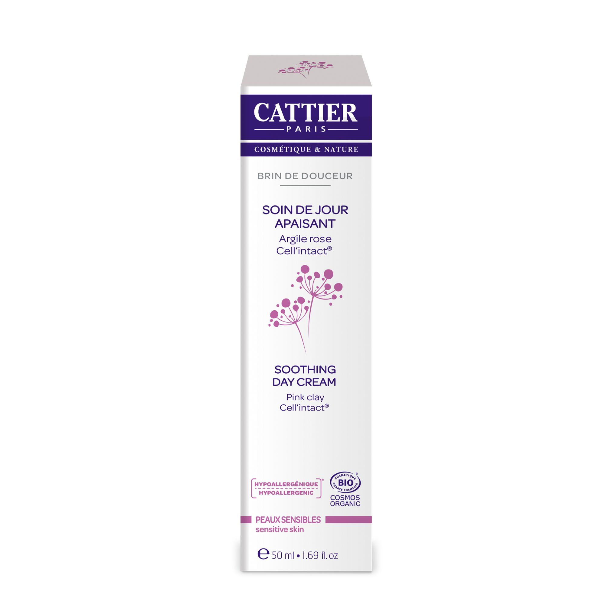 Cattier - Brin De Douceur Soin De Jour Apaisant Flacon 50ml