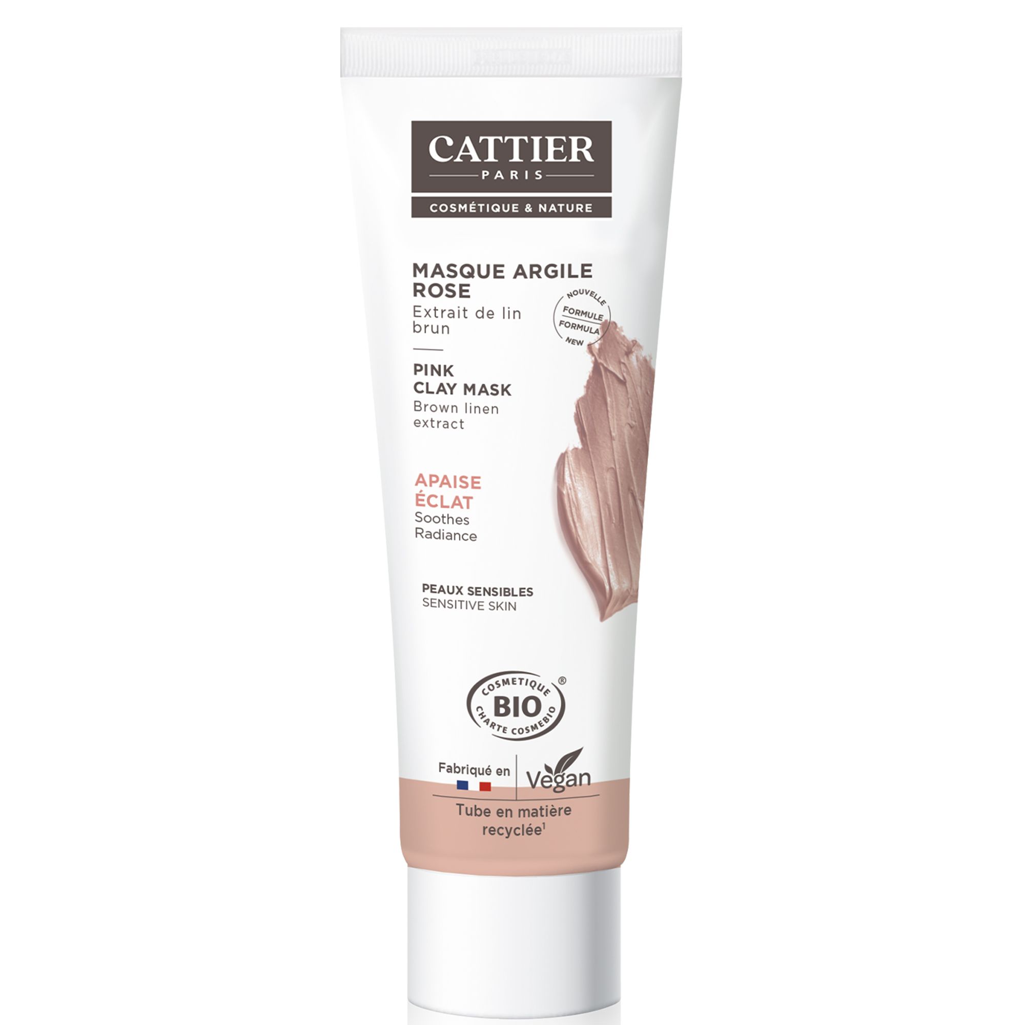 Masque Visage Anti fatigue Tous Types De Peaux Bio Cosmétique & Nature Cattier Le Tube De 100ml - vue 7