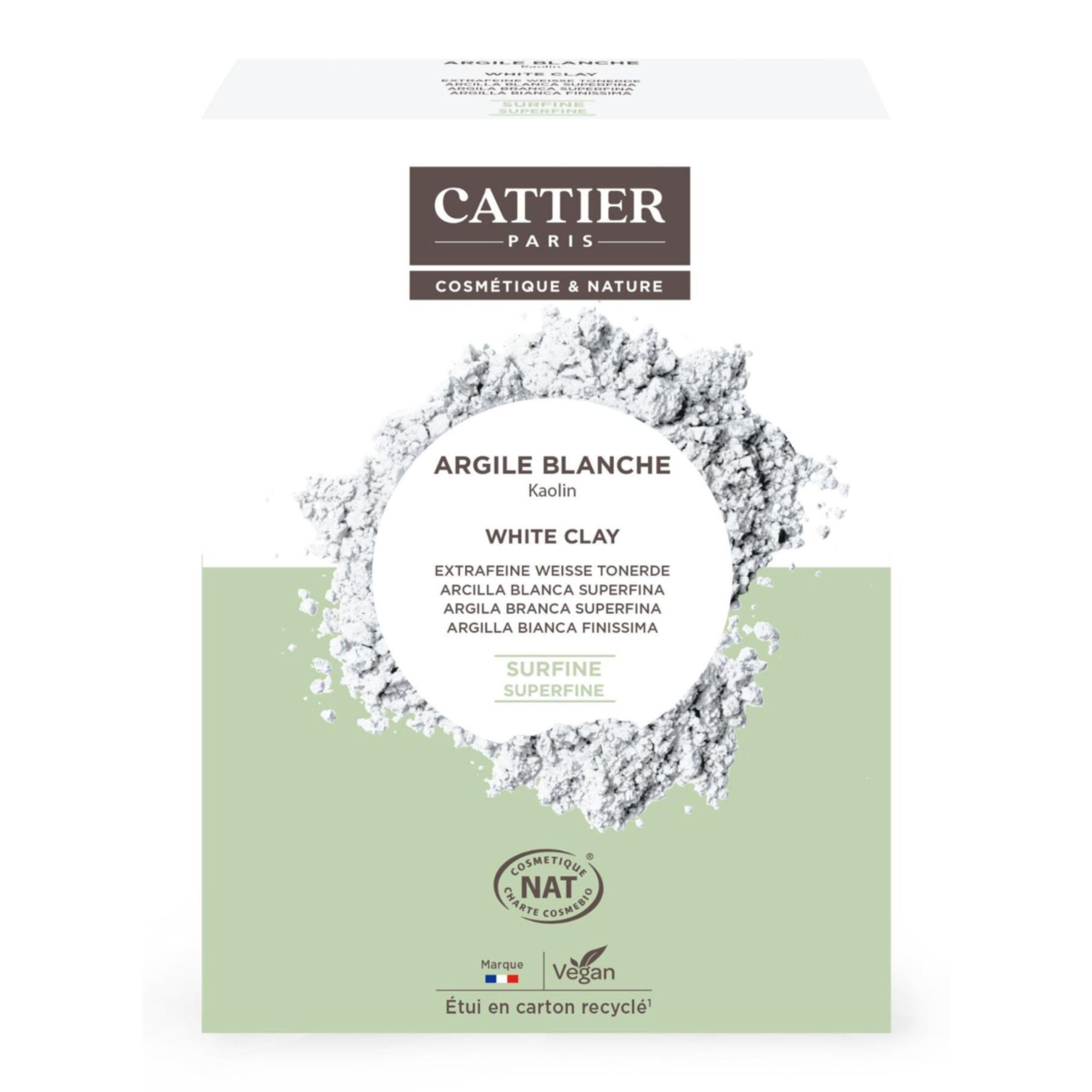Cattier - Argile Blanche Surfine 200g