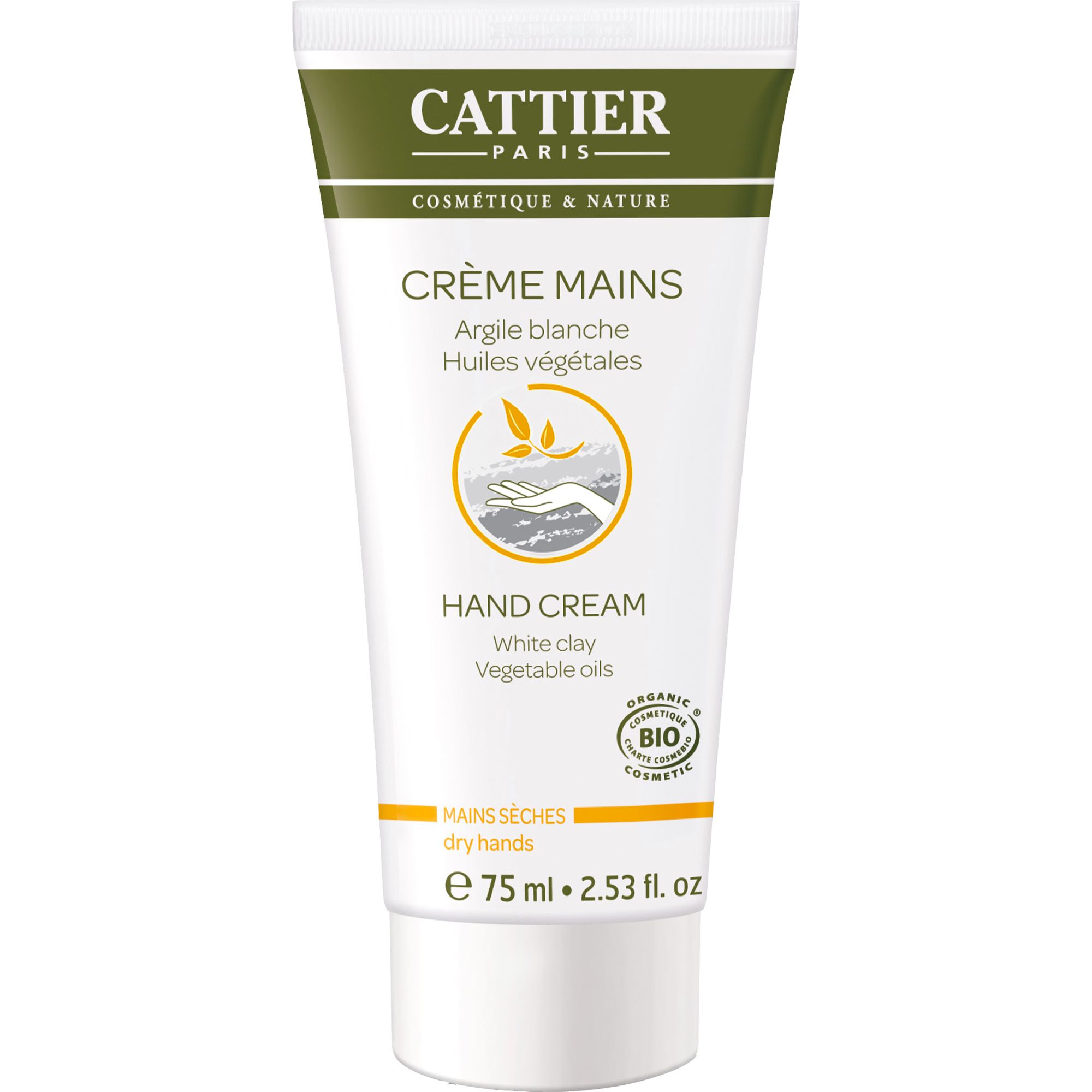 Cattier - Crème Mains Sèches Crème Mains Tube 75ml