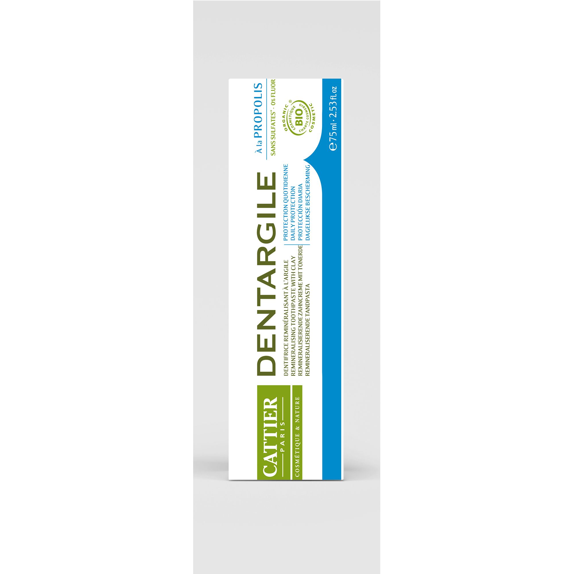 Cattier - Dentargile Propolis Dentifrice Tube 75ml