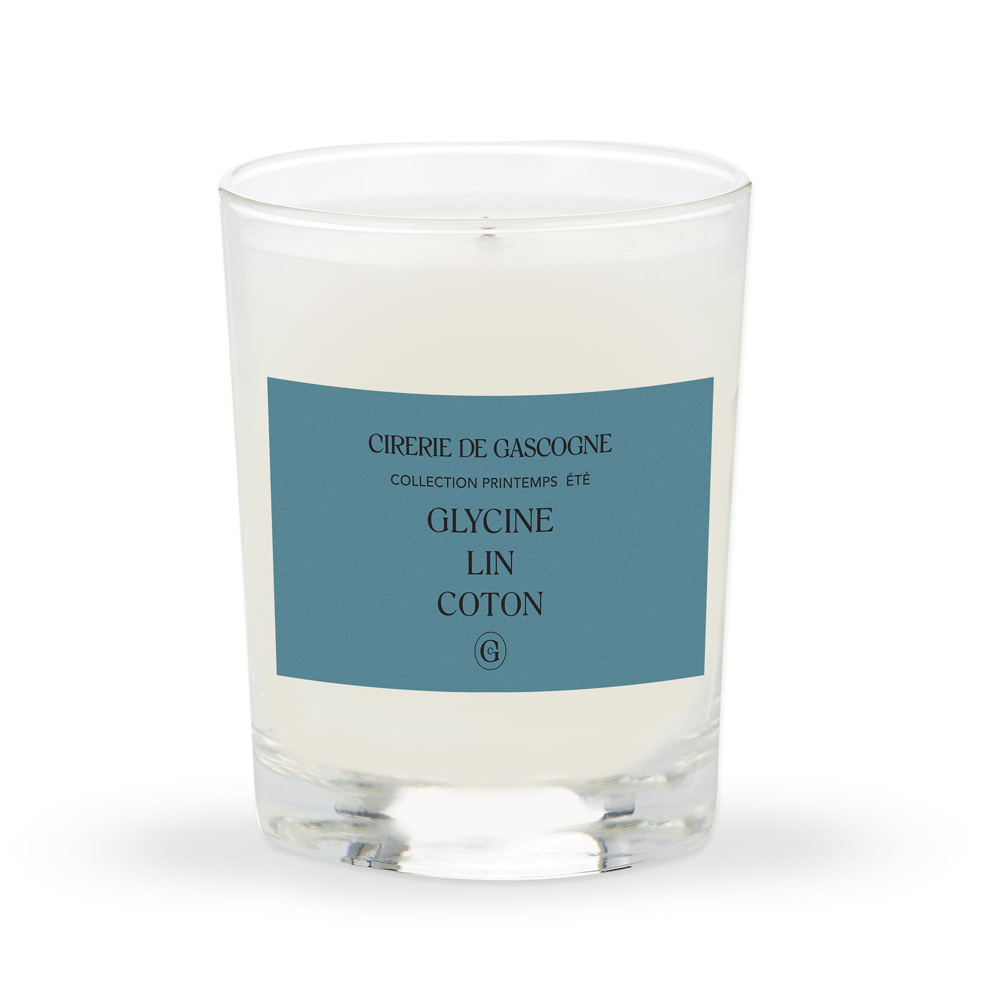 Cirerie De Gascogne - Bougie Parfumée Glycine - Lin - Coton Bougie Parfumée 180gr